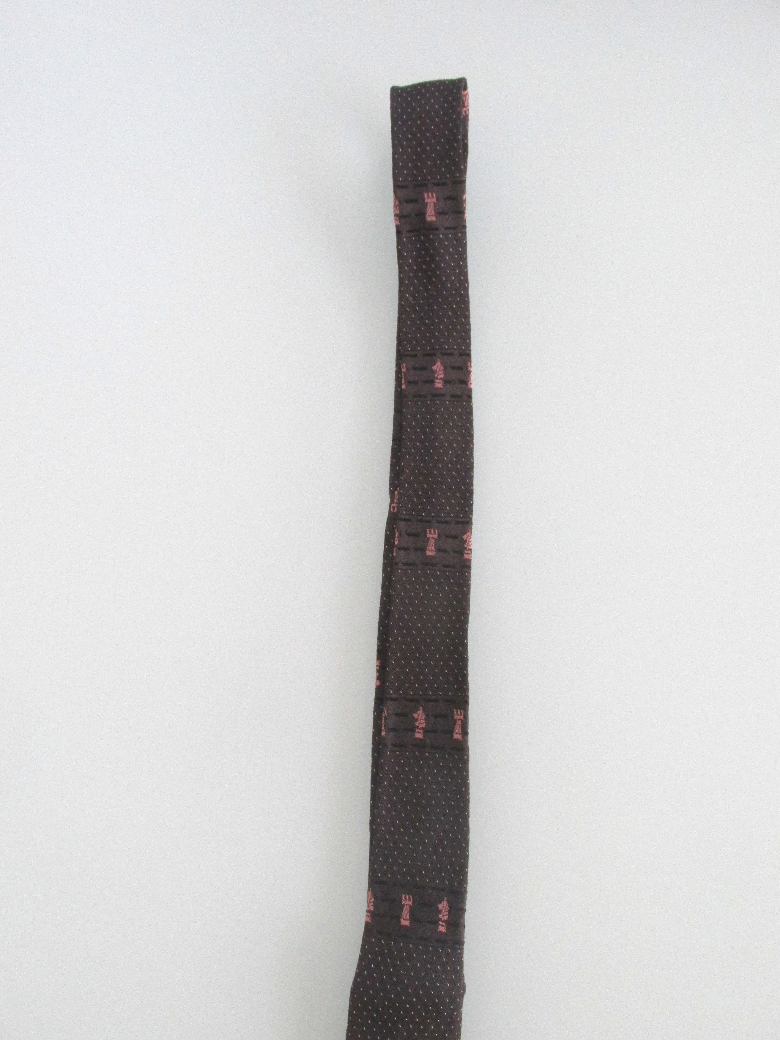 Vintage Flat/Square Bottom Vintage Men's Tie Size ONE SIZE - 3 Thumbnail