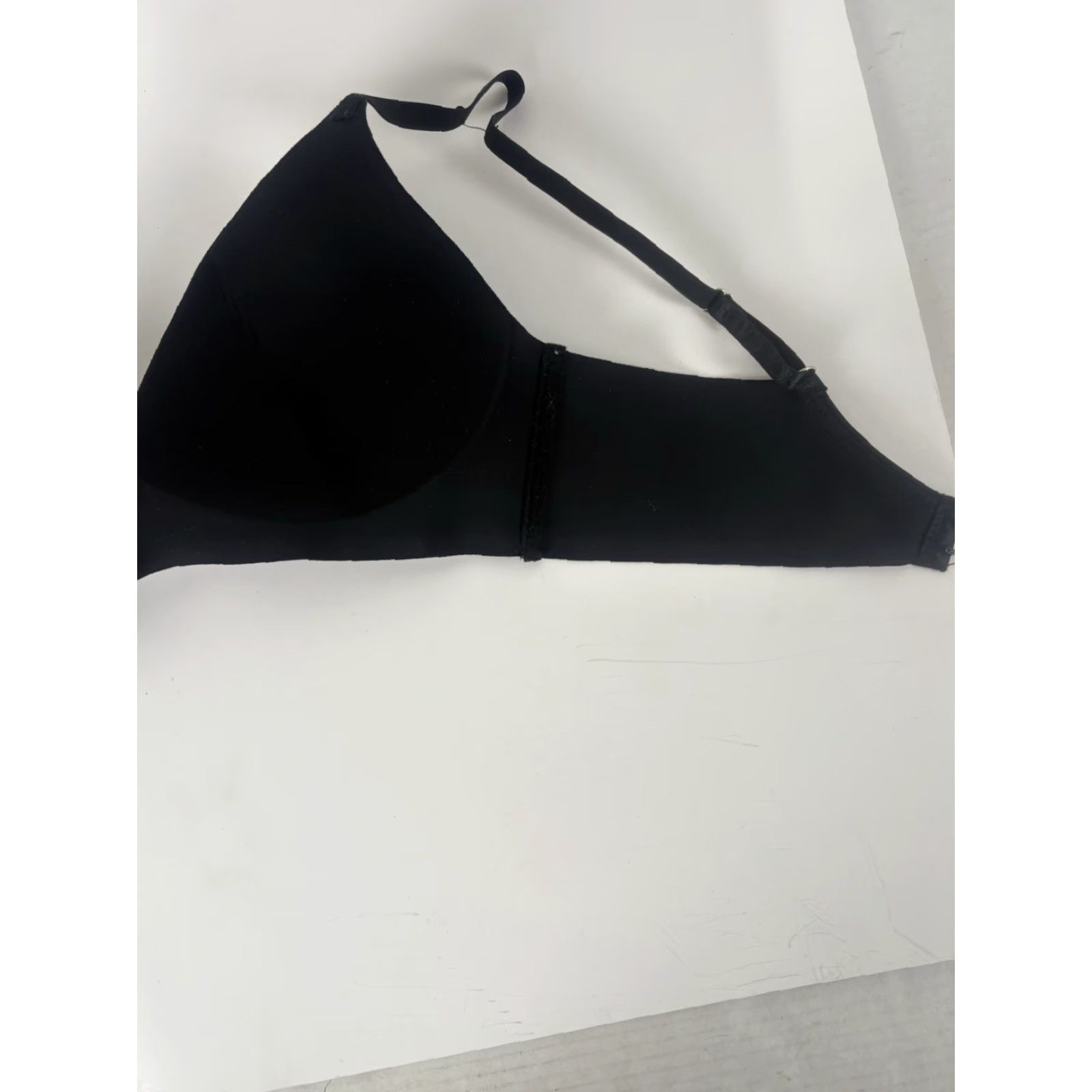 Vince Camuto Vince Camuto Wireless Bra 36C Black Lightly Lined Nylon Spandex Women Size ONE SIZE - 3 Thumbnail