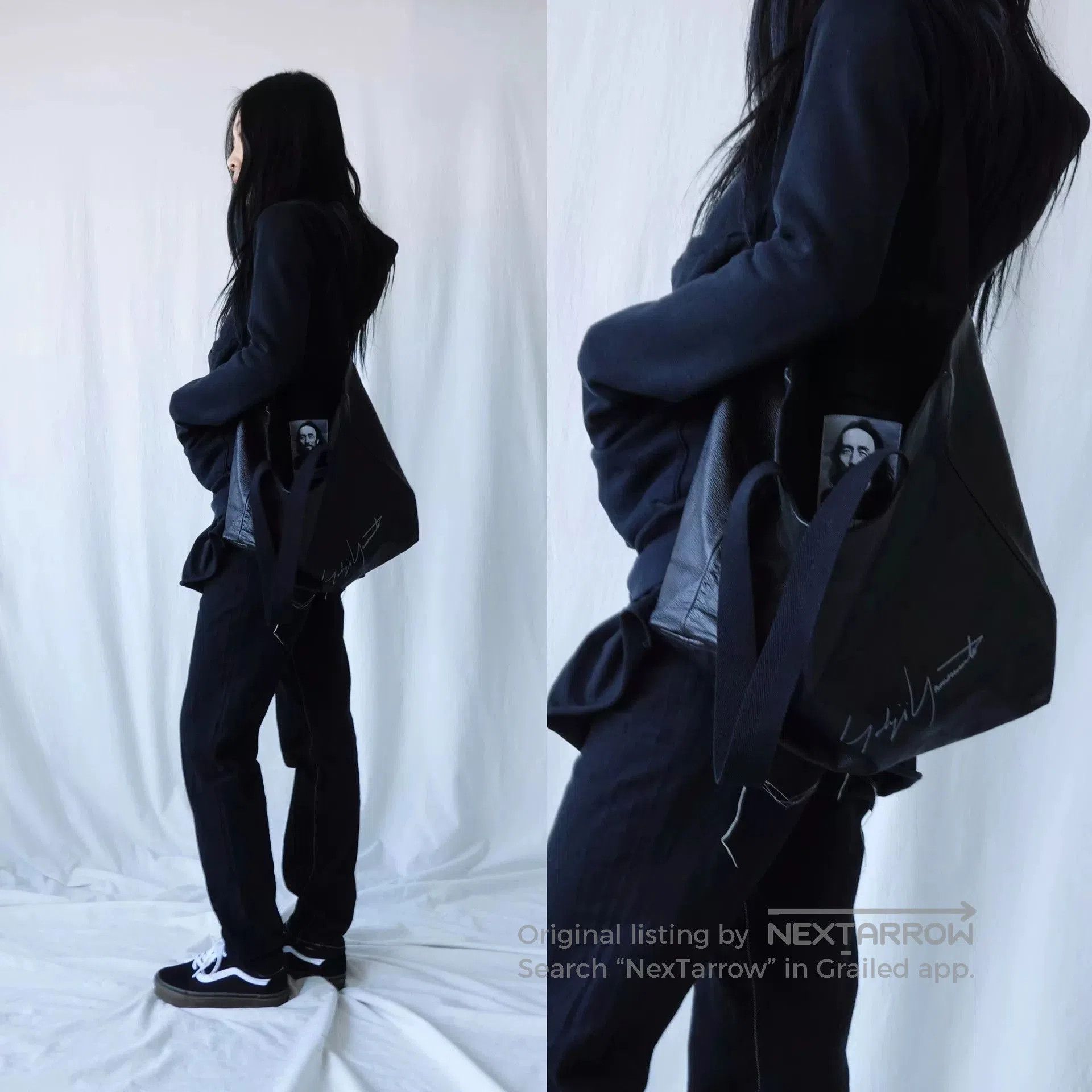 Yohji Yamamoto Yohji Yamamoto Leather Tote Bag Sale. Size ONE SIZE - 4 Thumbnail