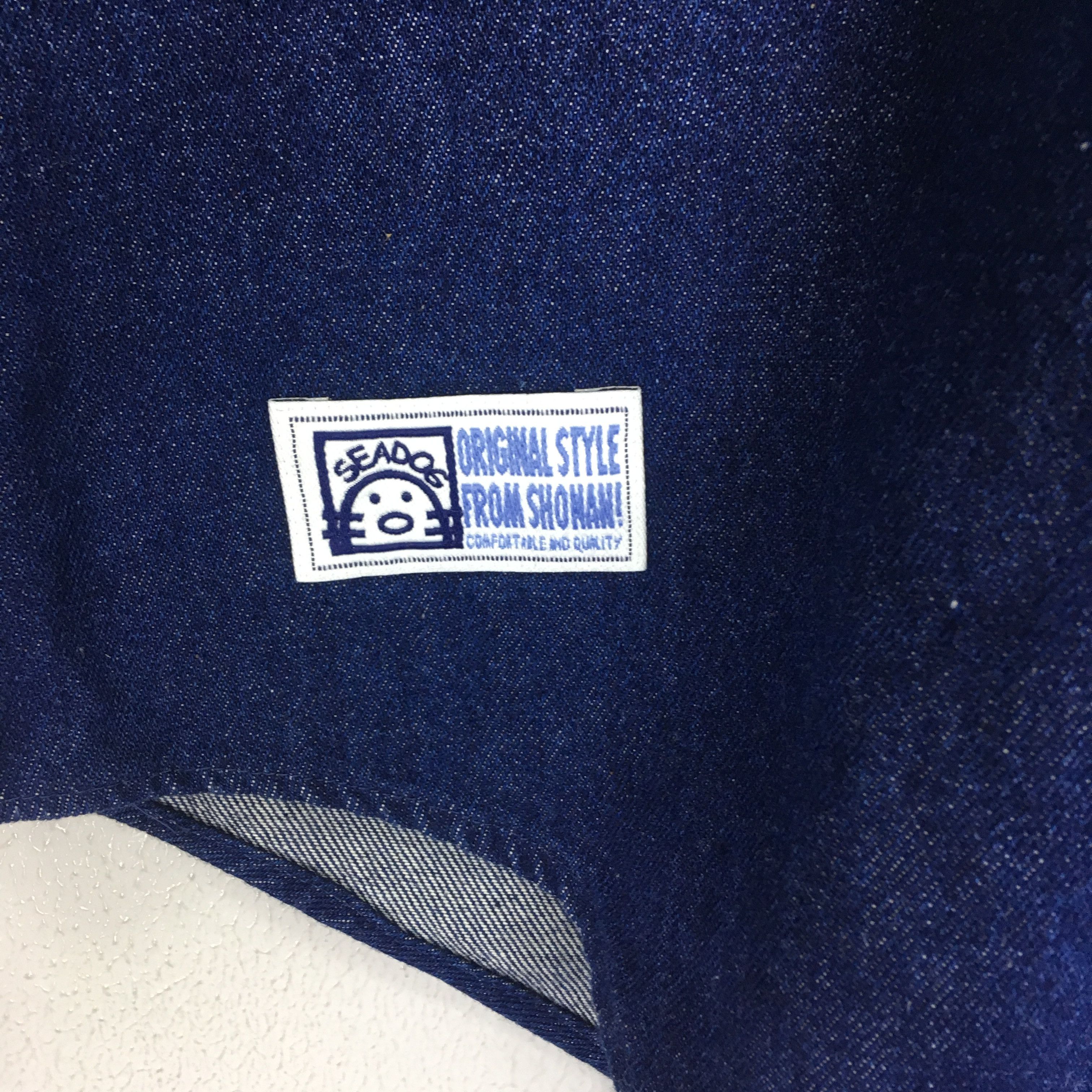 Indigo Vintage Sea Dog Japanese Brand Indigo Blue Pullover Shirt Size US M / EU 48-50 / 2 - 3 Thumbnail