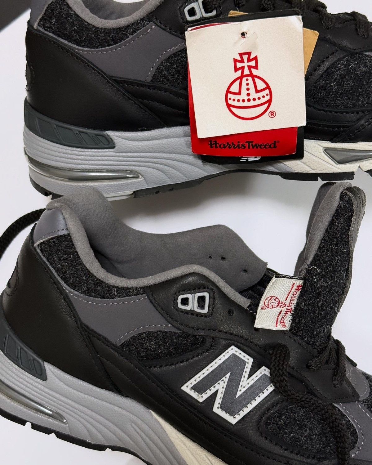 Harris Tweed × New Balance New Balance 991 X Harris Tweed Trainers , Beige Size US 9 / EU 42 - 12 Thumbnail