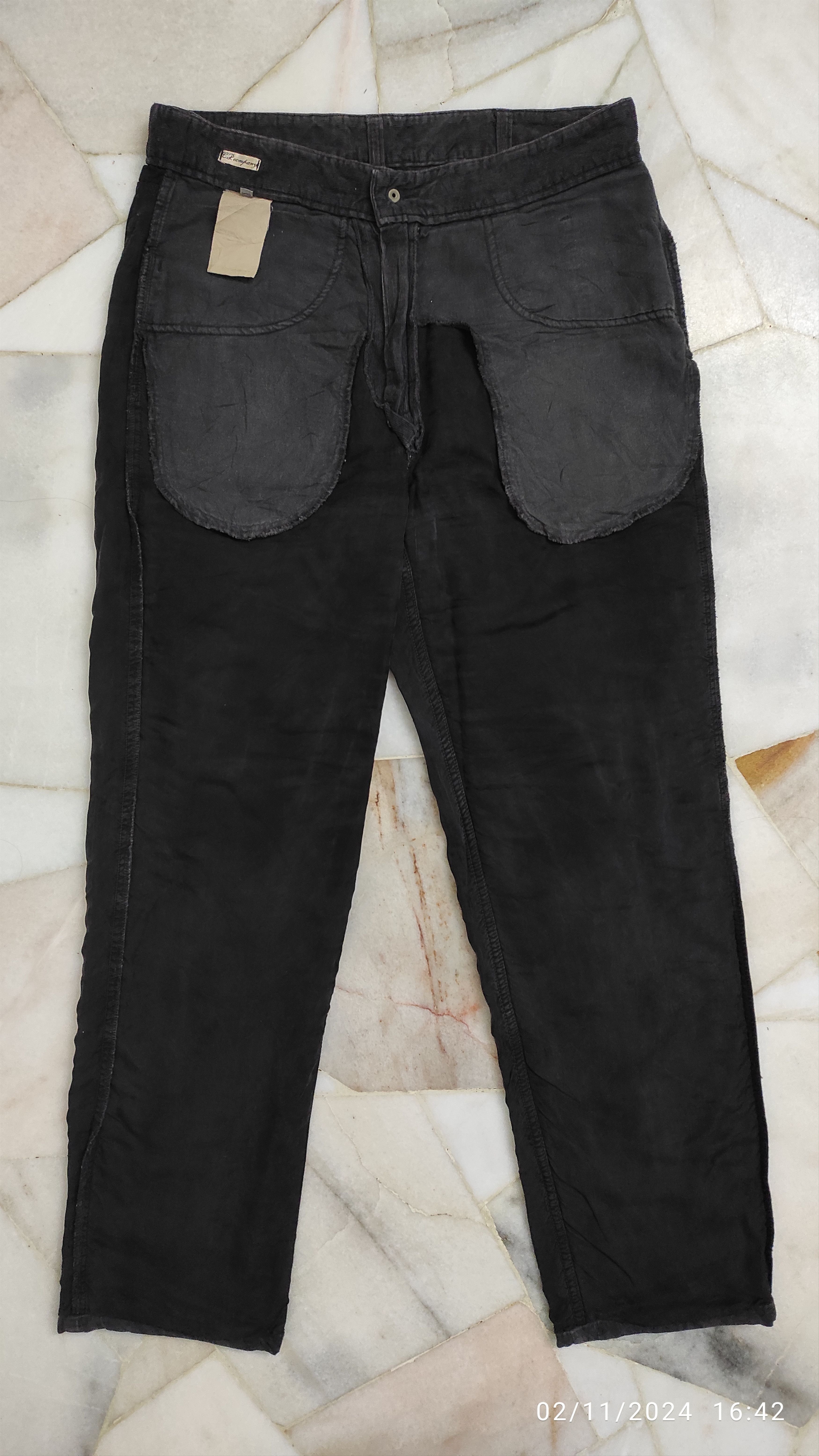 C.P. Company AW1995 CP Company Velvet Cotton - Cupro jeans Size US 30 / EU 46 - 12 Thumbnail