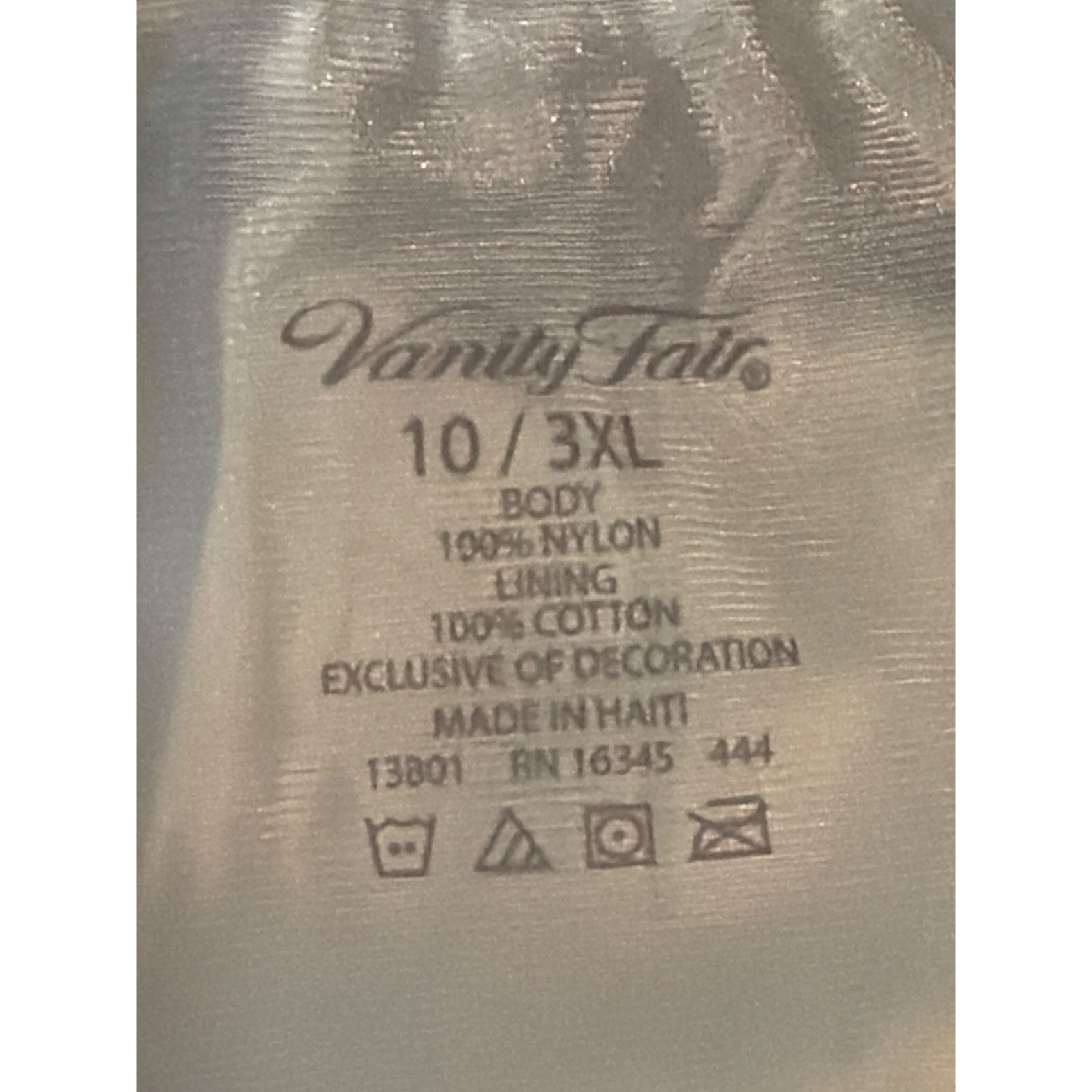 Other Vtg Vanity Fair 13801 Candleglow Nylon Brief Granny Panties Size ONE SIZE - 5 Thumbnail