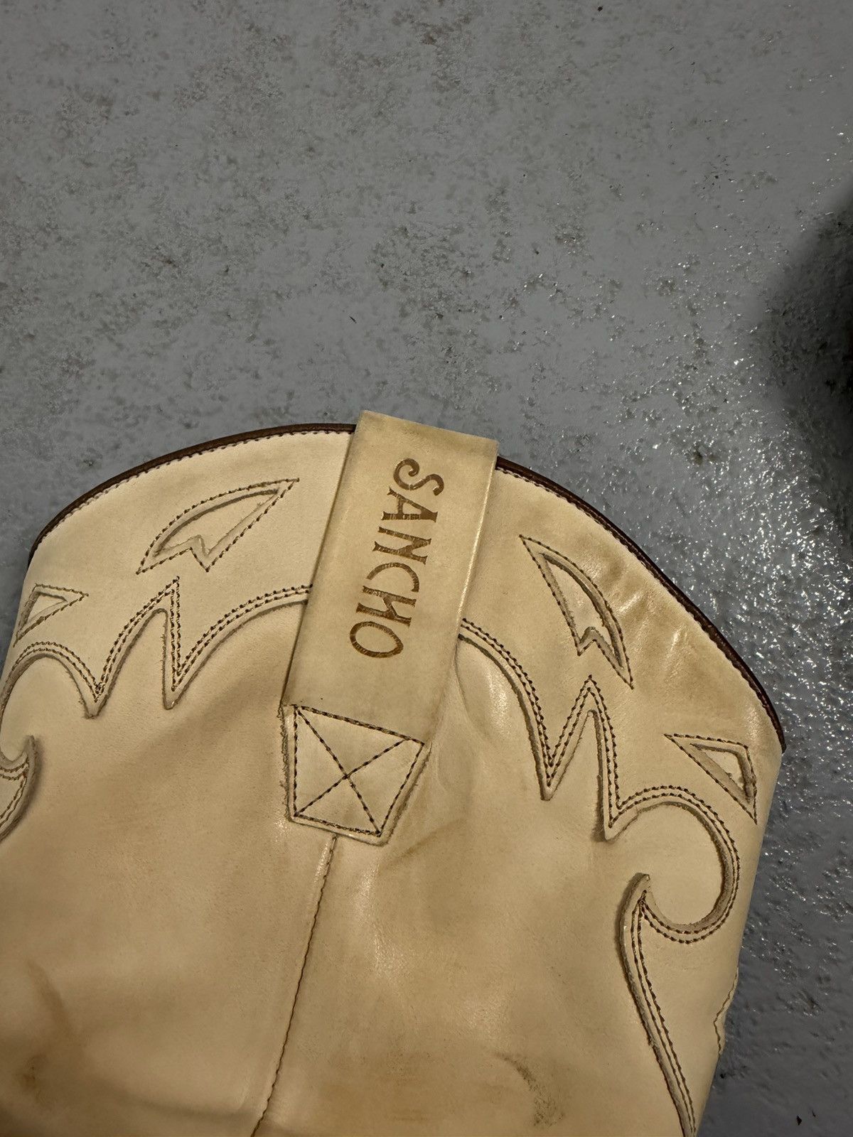 Sancho Boots Sancho Waved Cowboy Y2K Streetwear Boots Size US 7 / IT 37 - 4 Thumbnail
