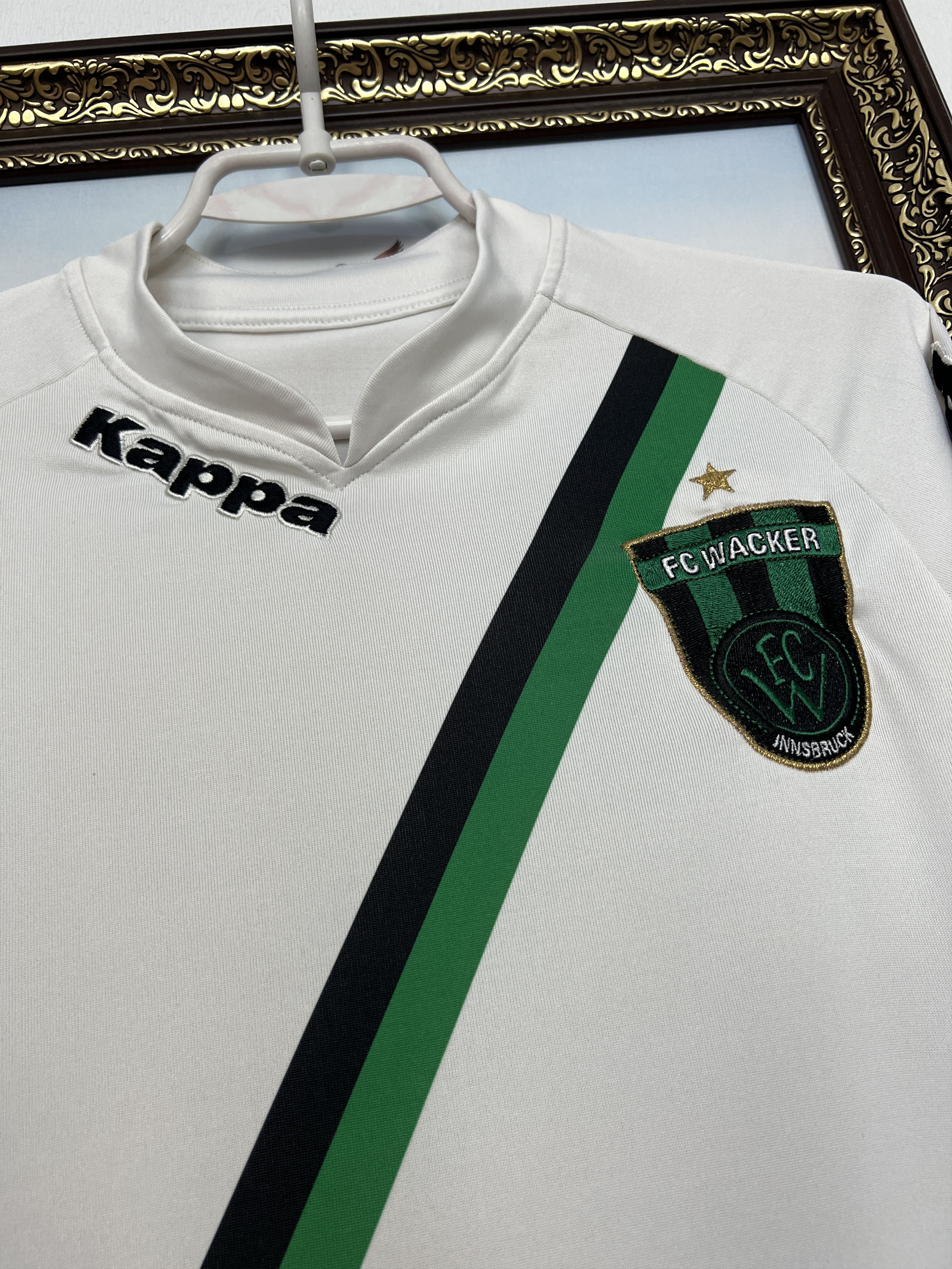 Kappa Wacker Innsbruck Away football shirt 2007 Soccer Kappa Size US M / EU 48-50 / 2 - 3 Thumbnail