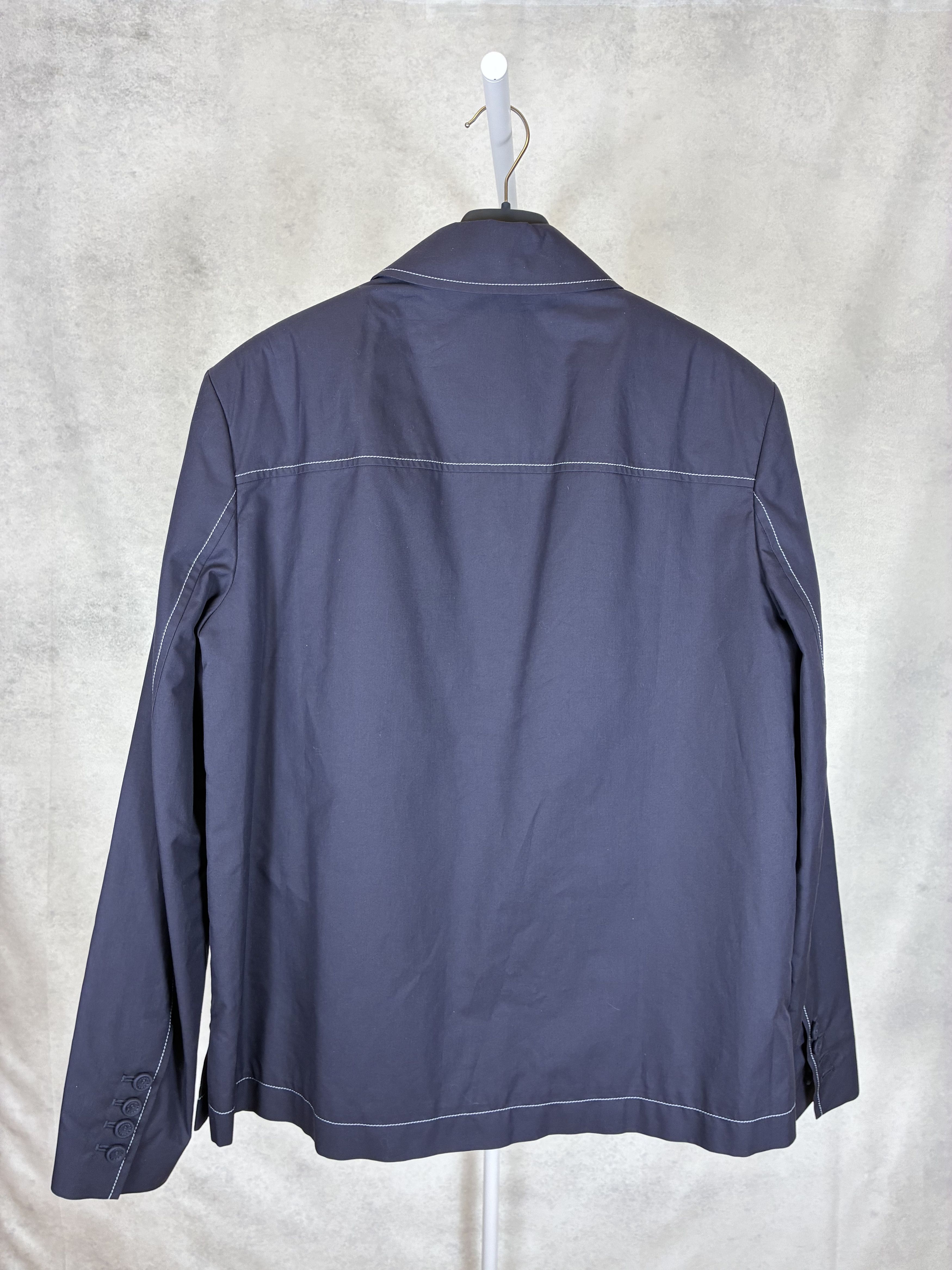 Dior RARE Dior SS24 Kim Jones Navy Workwear Jacket Size US M / EU 48-50 / 2 - 2 Thumbnail