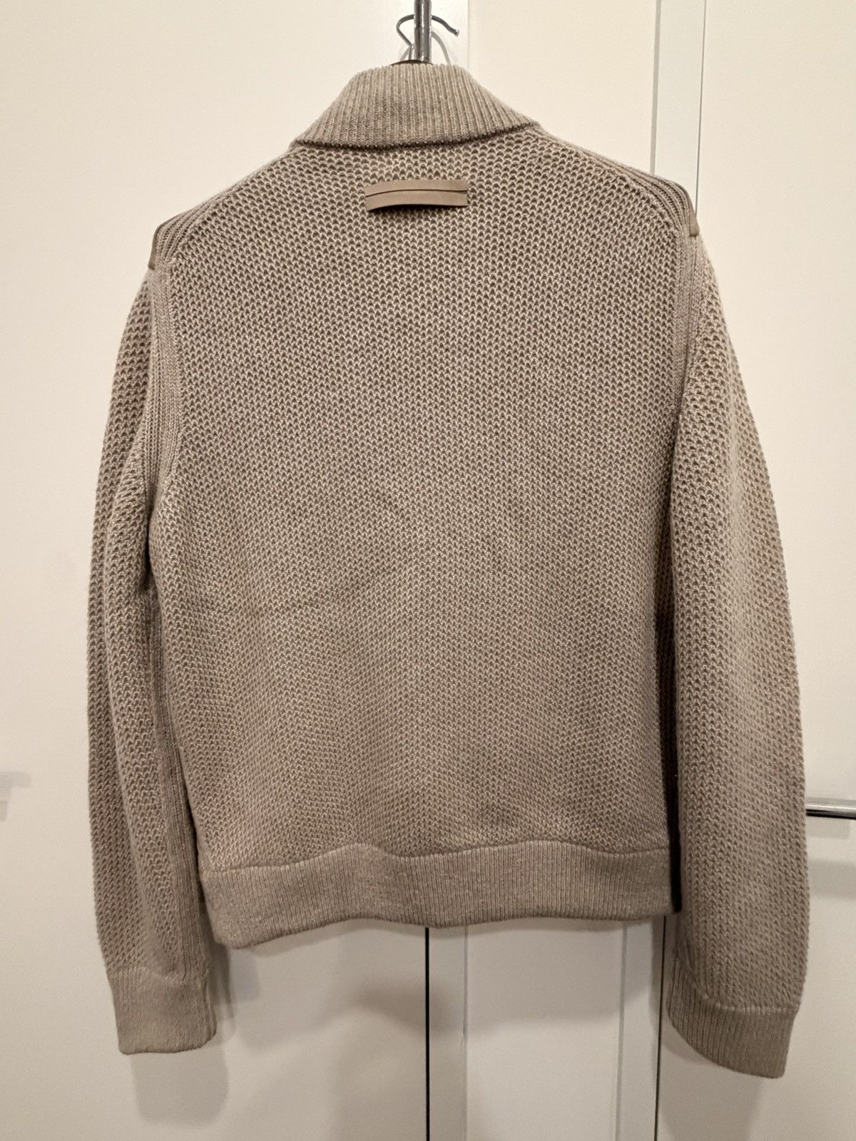 Ermenegildo Zegna Zegna Oasi Cashmere Suede Panelled Cardigan Sweater Jacket Size US L / EU 52-54 / 3 - 5 Thumbnail