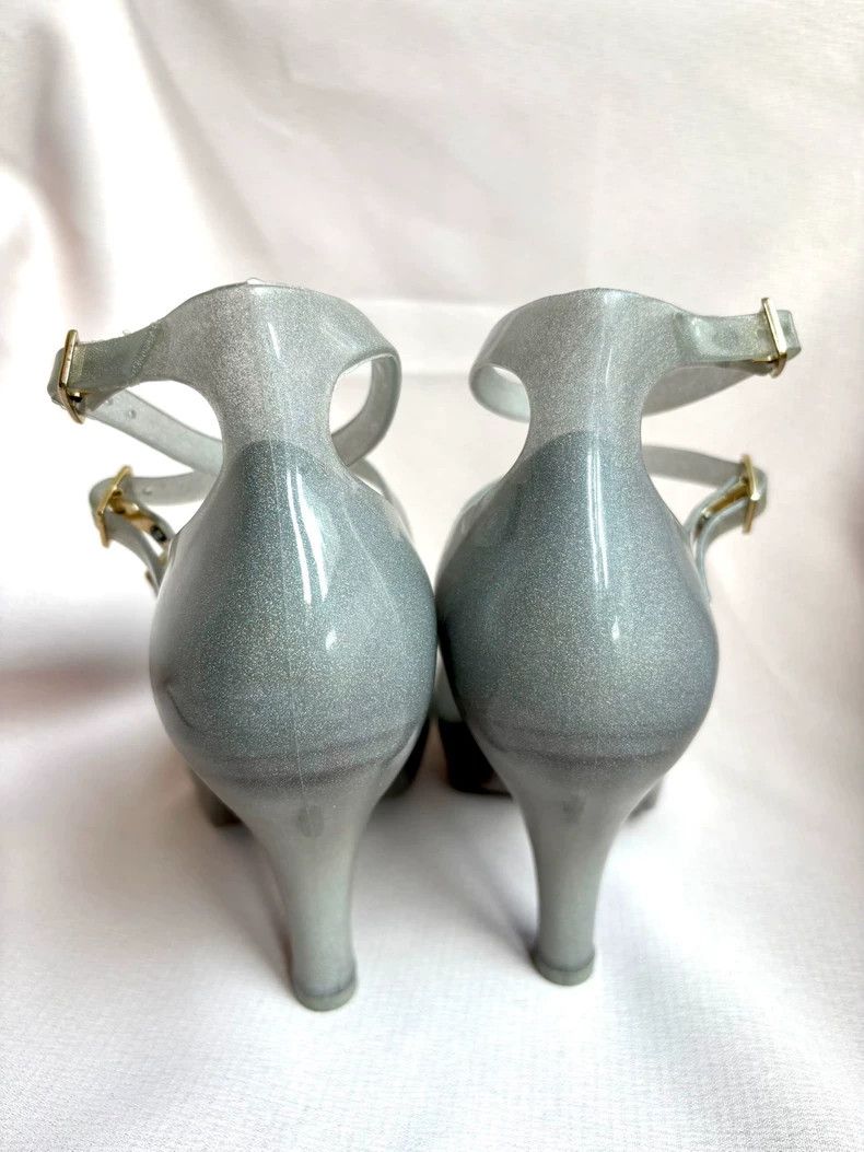 Vivienne Westwood Vivienne Westwood Silver glitter Mary Jane heels Size US 8.5 / IT 38.5 - 5 Thumbnail