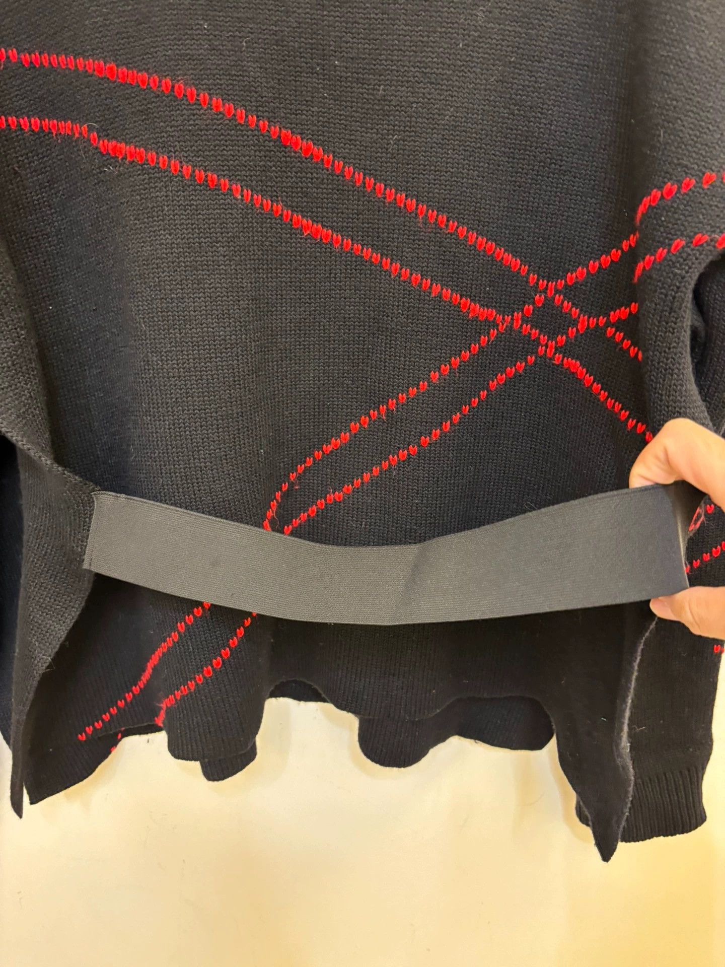 Raf Simons Raf Simons Side Slits Drawstring Sweater M Size US M / EU 48-50 / 2 - 7 Thumbnail