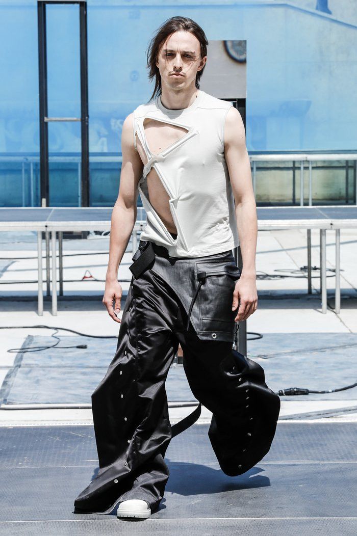 Rick Owens 2019SS BABEL Leather Utility Waist Bag
