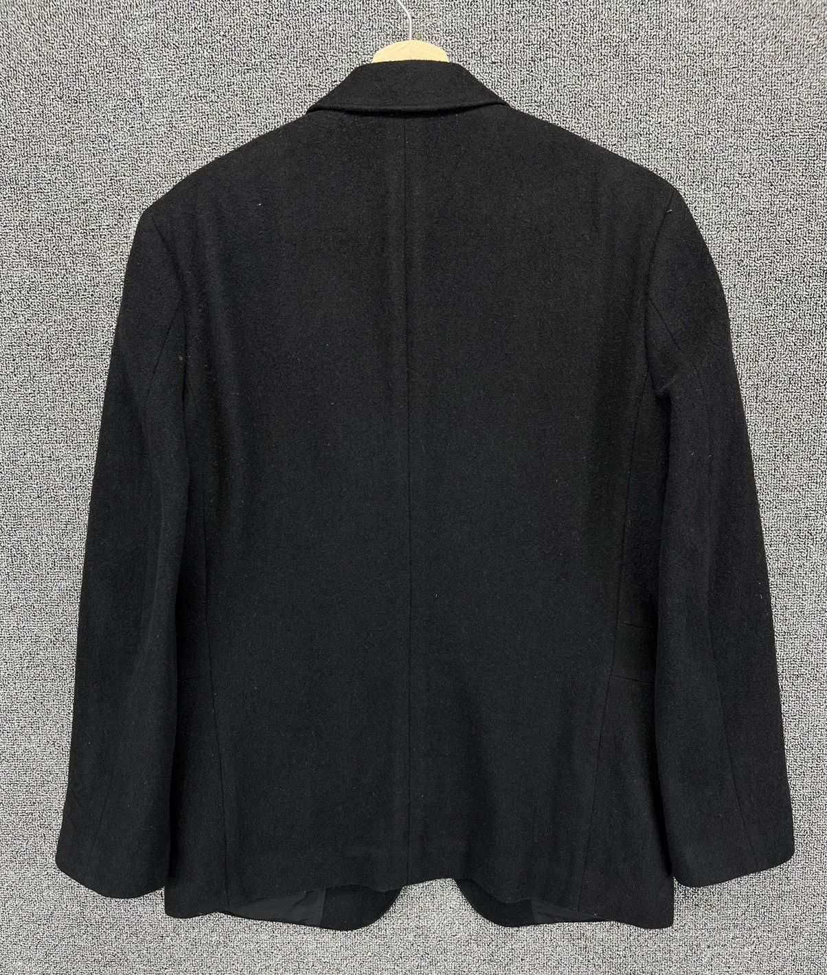 Lemaire × Uniqlo Lemaire X Uniqlo Luxury Black Wool Blazer Coat Jacket Size US M / EU 48-50 / 2 - 8 Thumbnail