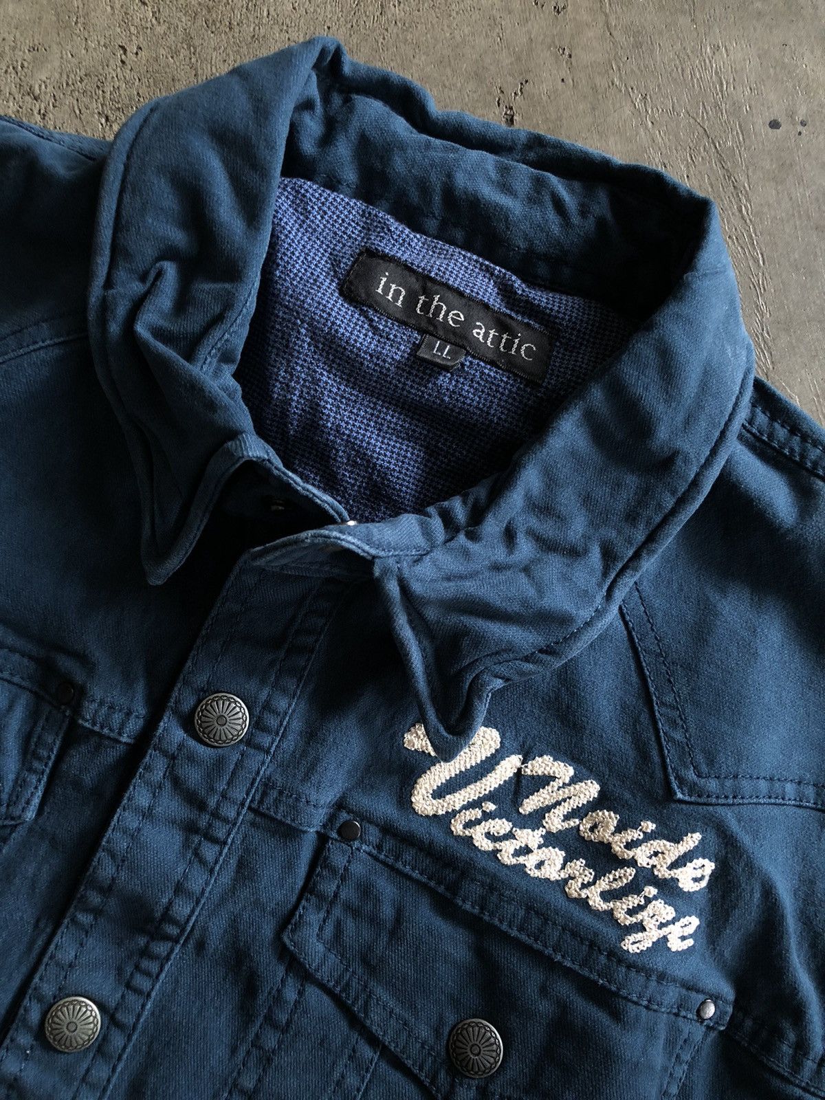 Hysteric Glamour × In The Attic × Japanese Brand JAPANESE IN THE ATTIC BUTTON LONG SHIRT Size US L / EU 52-54 / 3 - 7 Thumbnail