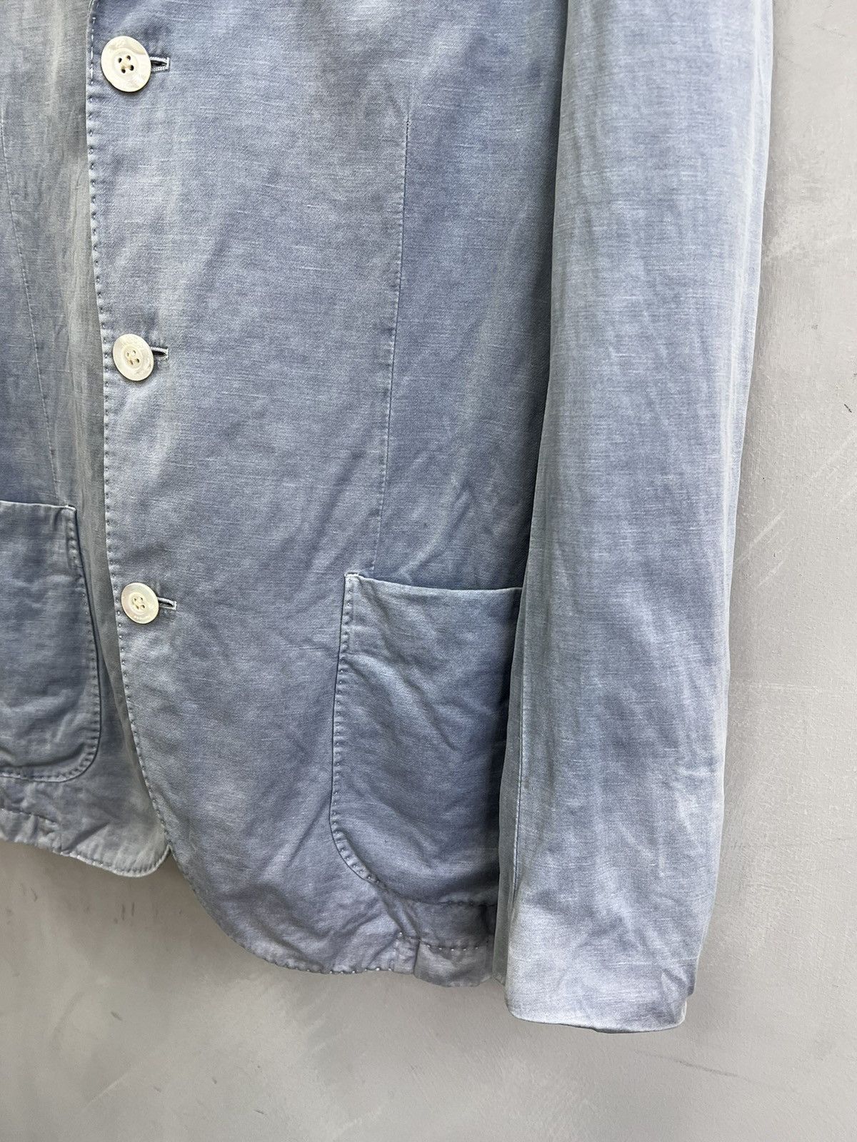 Boglioli WASHED BLUE Boglioli Blazer Suit Lino/cotton Slim Siz 46 S Size US S / EU 44-46 / 1 - 6 Thumbnail