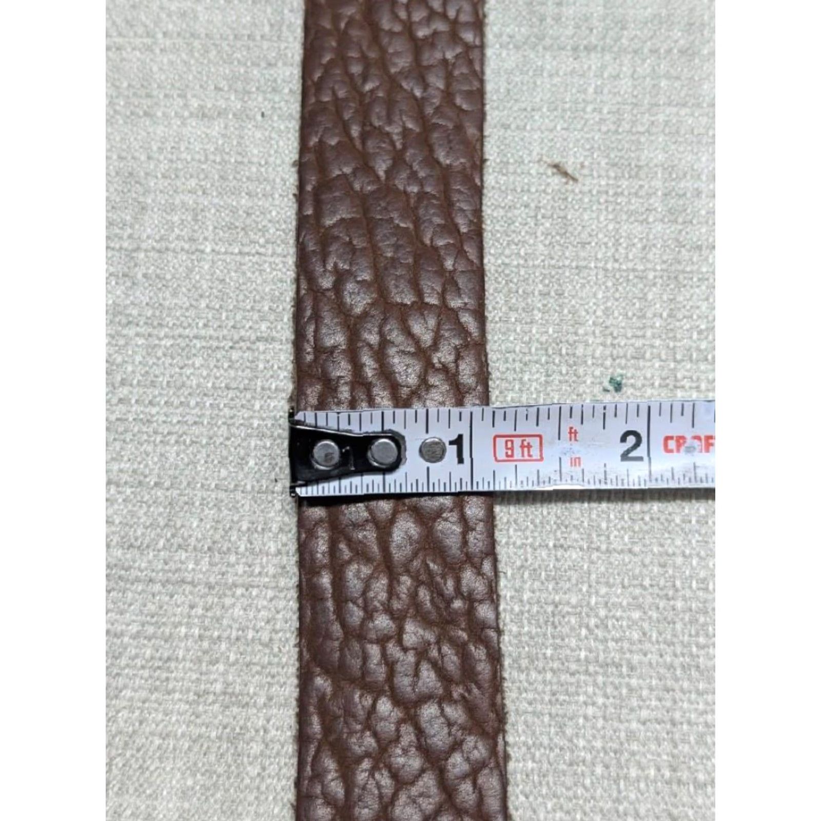 Vintage VINTAGE COWHIDE leather SUSPENDERS brown ONE SIZE adjustable TRIGGER SNAP Mens Suspenders Size ONE SIZE - 6 Thumbnail