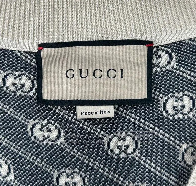 Gucci Gucci Dark blue interlocking double G full-print knitted c Size US M / EU 48-50 / 2 - 3 Thumbnail