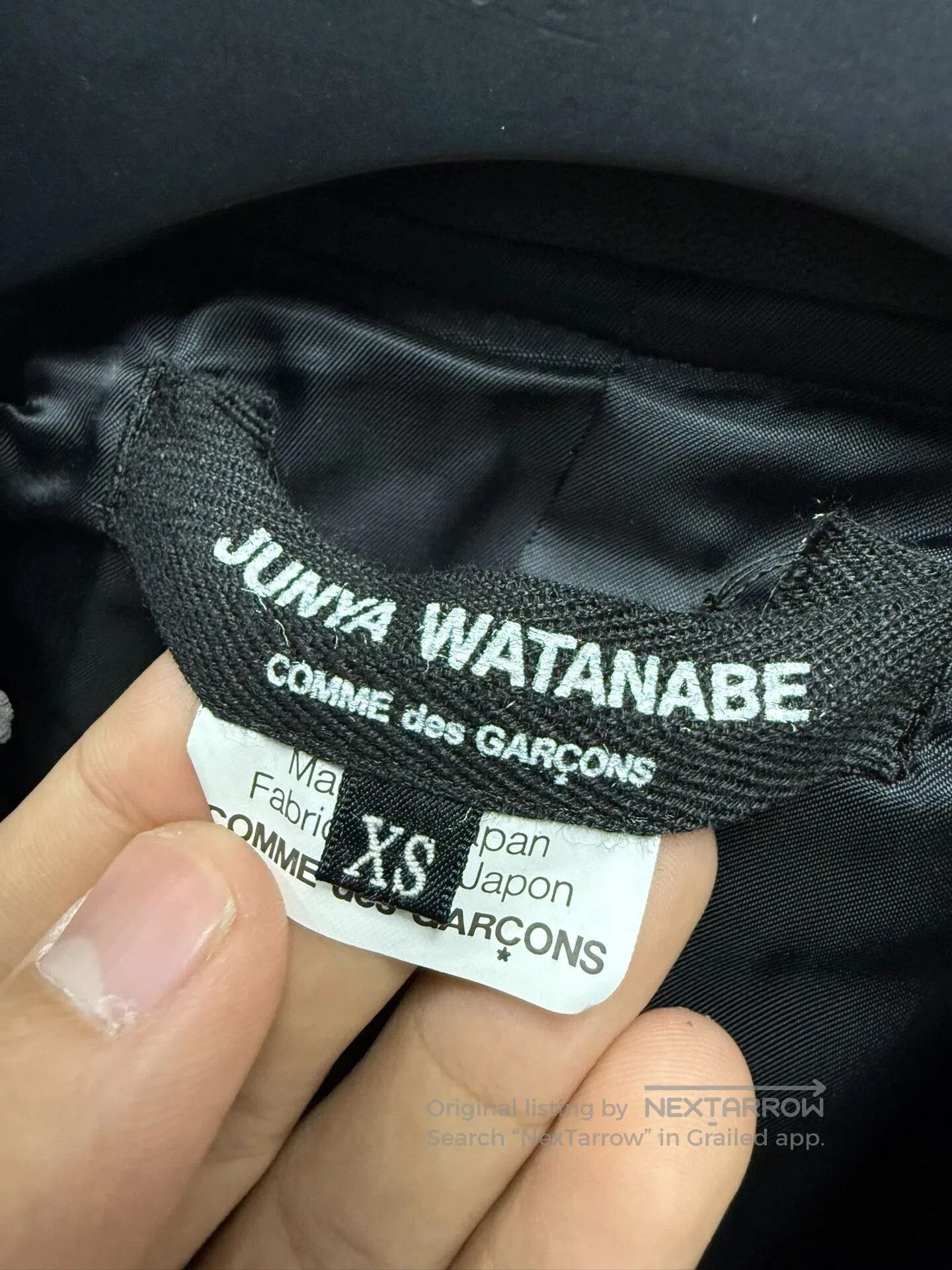 Junya Watanabe Junya Watanabe Comme des Garçons Leather Jacket. Size US XS / EU 42 / 0 - 9 Thumbnail