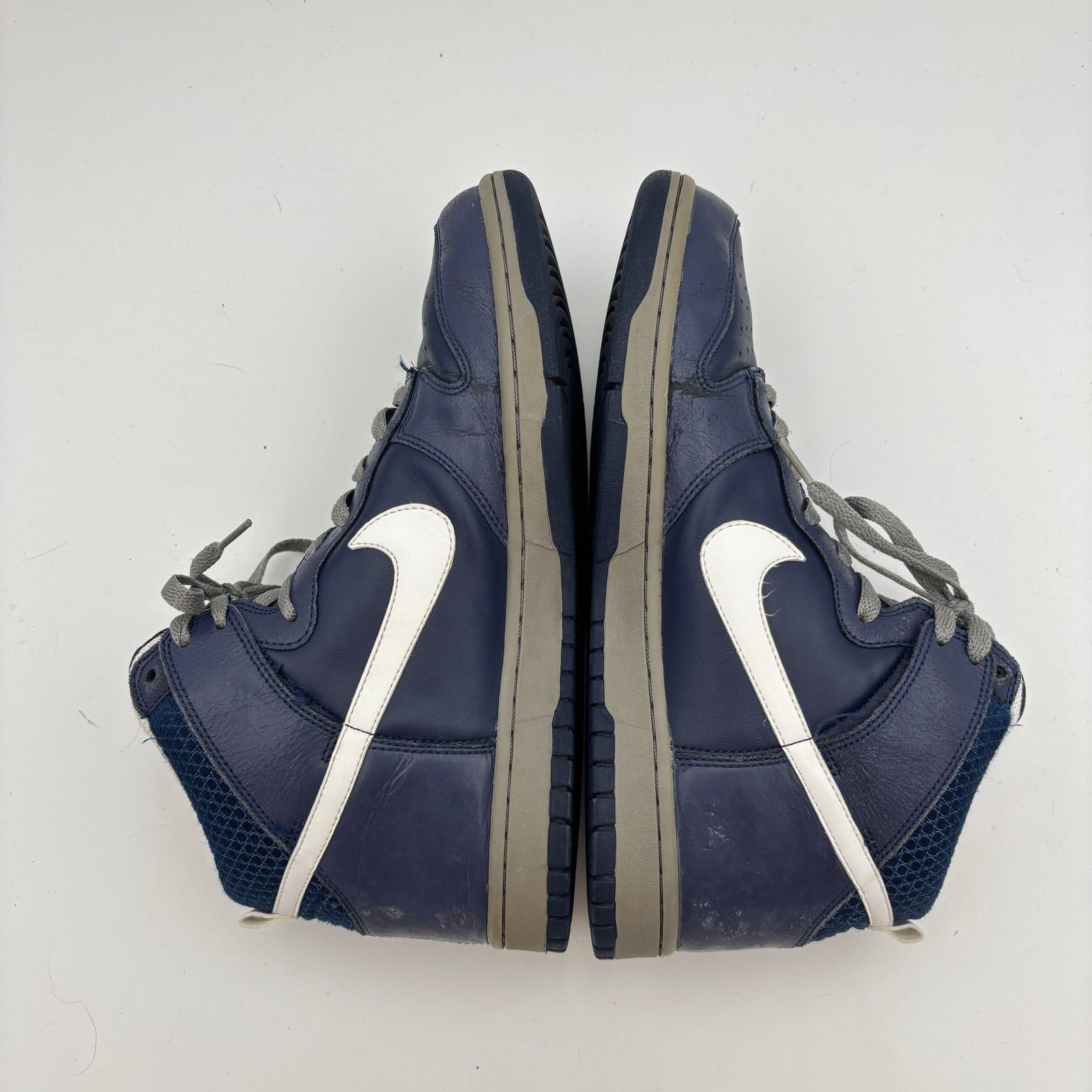 Nike Nike Dunk High Midnight Navy White Gray Sneakers Men's 10 Size US 10 / EU 43 - 6 Thumbnail