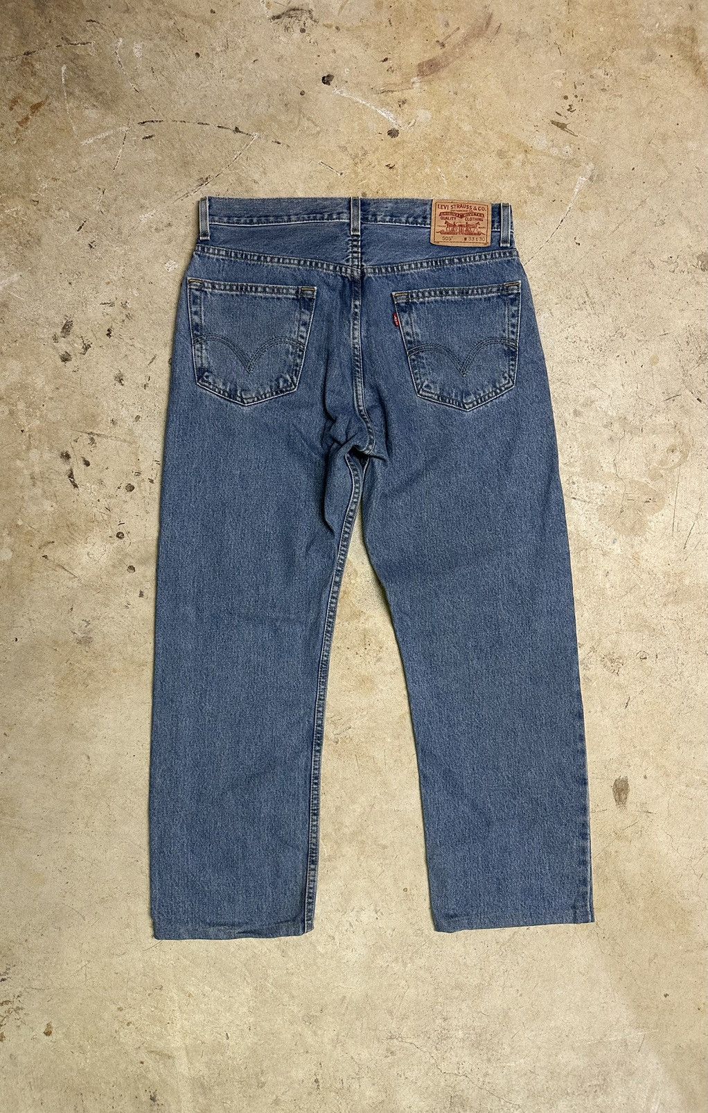 Levi's Vintage Men’s Blue Jeans Pants Levi’s 505 Size US 33 - 2 Thumbnail