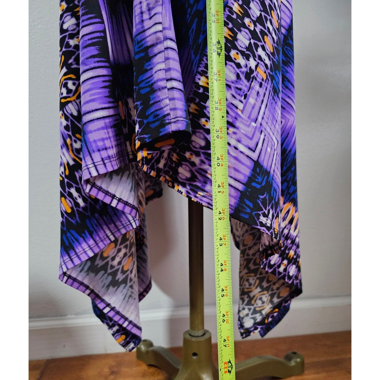 Chicos EUC Chico's Sleeveless Slinky Asymmetric Maxi Dress 3 XL 16 Size XL / US 12-14 / IT 48-50 - 5 Thumbnail
