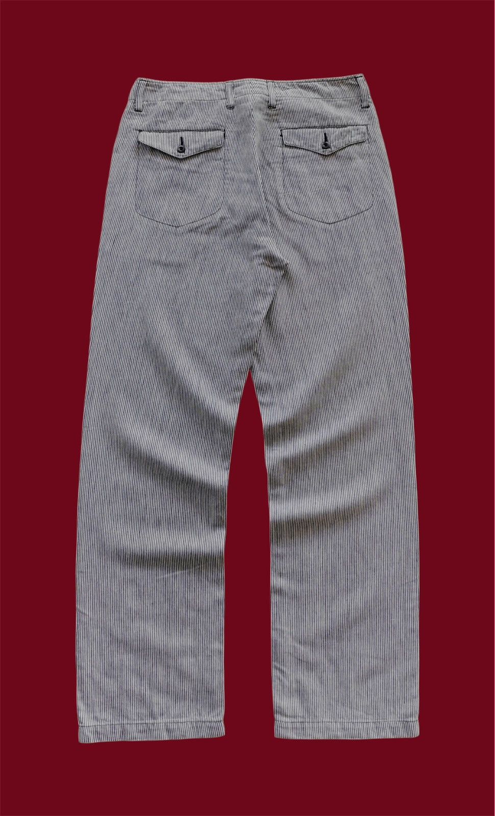 Journal Standard Hemp Journal Standard Pinstripe Patch Pocket Pants Size US 32 / EU 48 - 8 Thumbnail