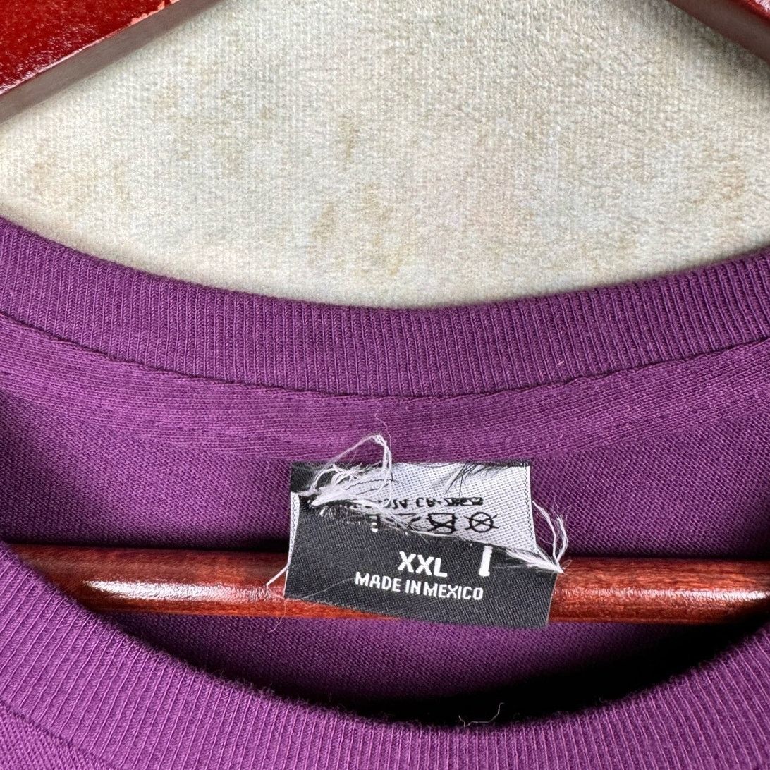 Stussy Stussy International World Tour T Shirt NY LA XXL Purple Size US XXL / EU 58 / 5 - 6 Thumbnail