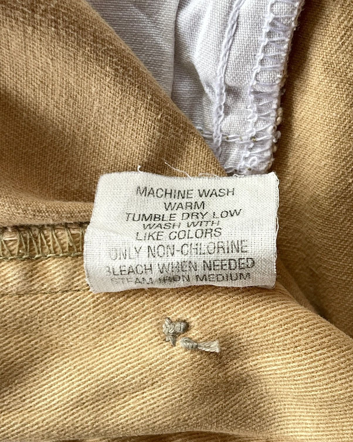 RRL Ralph Lauren 90s RRL Khaki Chino Wide Leg Fit Size US 30 / EU 46 - 5 Thumbnail