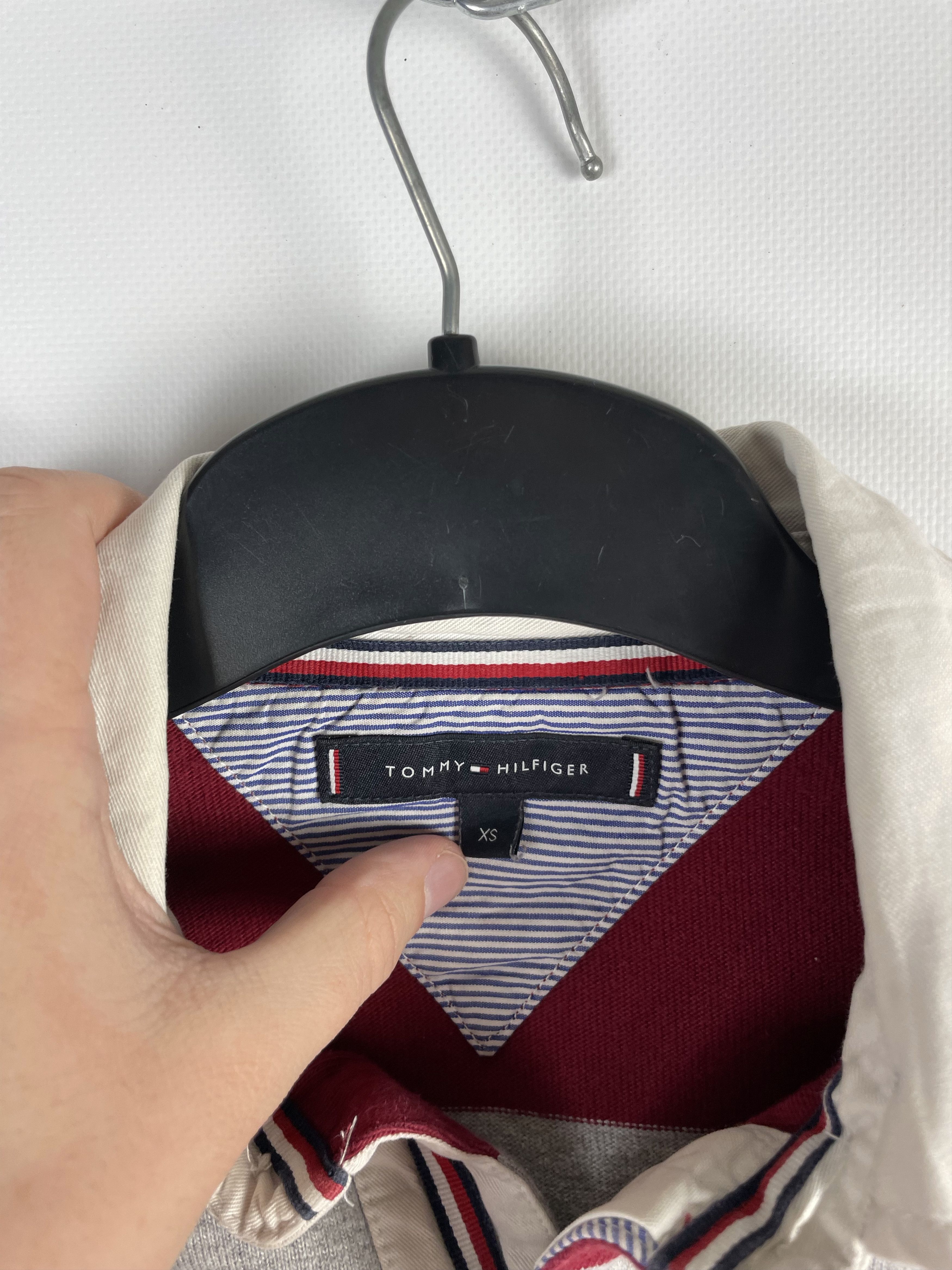 Other Vintage Tommy Hilfiger Rugby Long Sleeve Polo Shirt Size US XS / EU 42 / 0 - 6 Thumbnail