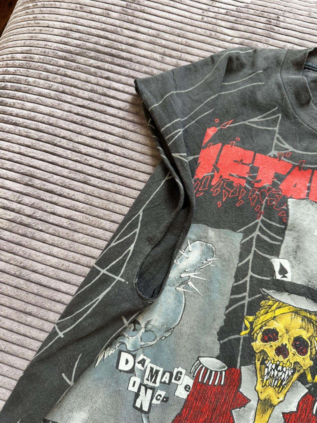 Band Tees Rare Vintage Metallica Ringmaster AOP 1992 Metal Band Tee Size US XL / EU 56 / 4 - 8 Thumbnail