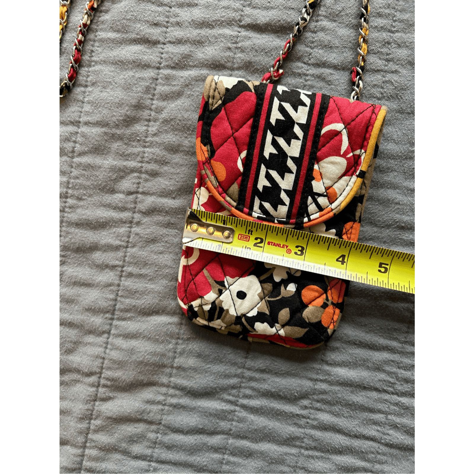 Vera Bradley VERA BRADLEY Bittersweet CELL PHONE BAG & FABRIC CHAIN Size ONE SIZE - 10 Thumbnail