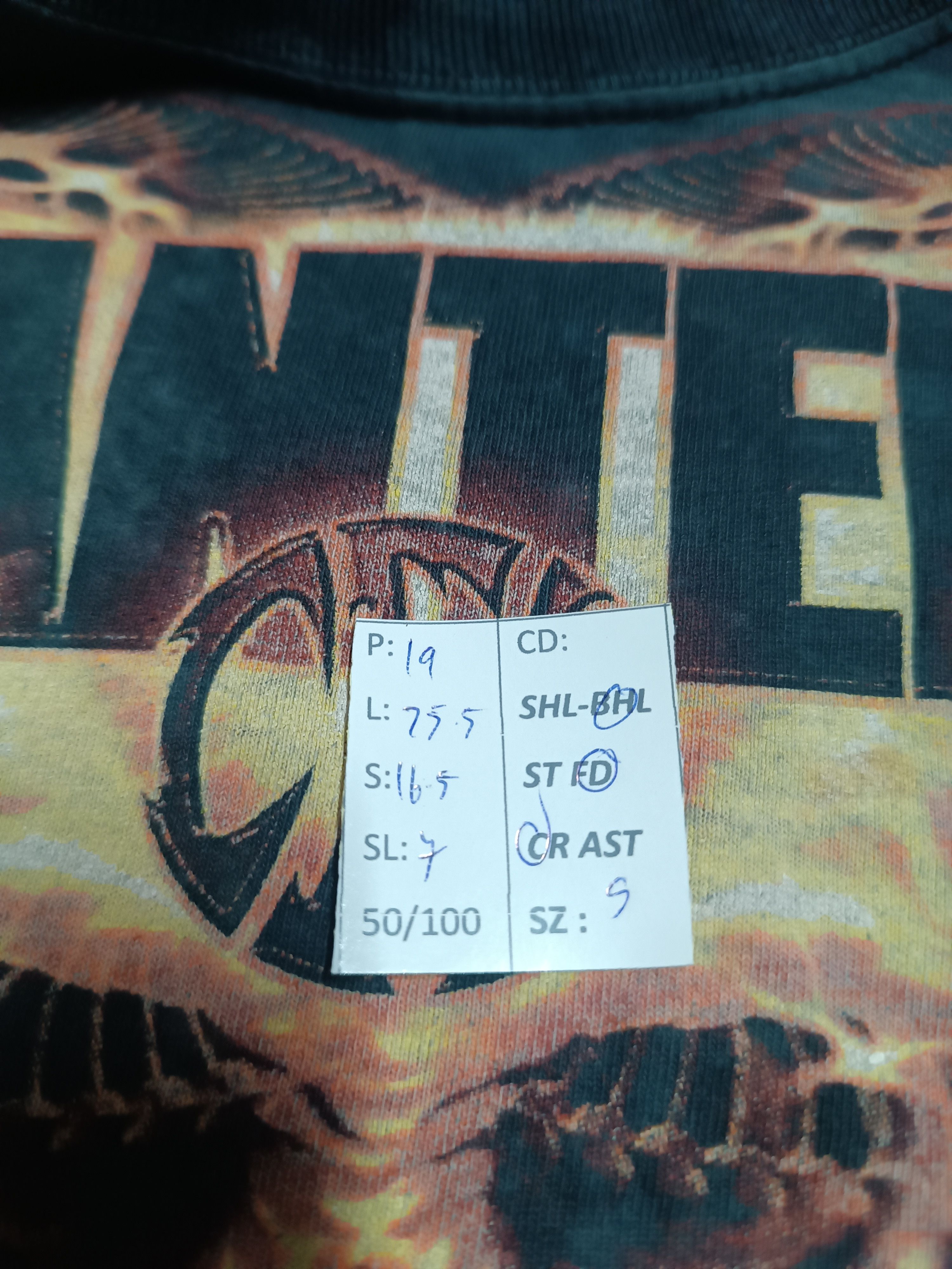 Band Tees THRASHED FADED VINTAGE 2000s PANTERA COWBOYS FROM HELL TEE Size US S / EU 44-46 / 1 - 19 Thumbnail