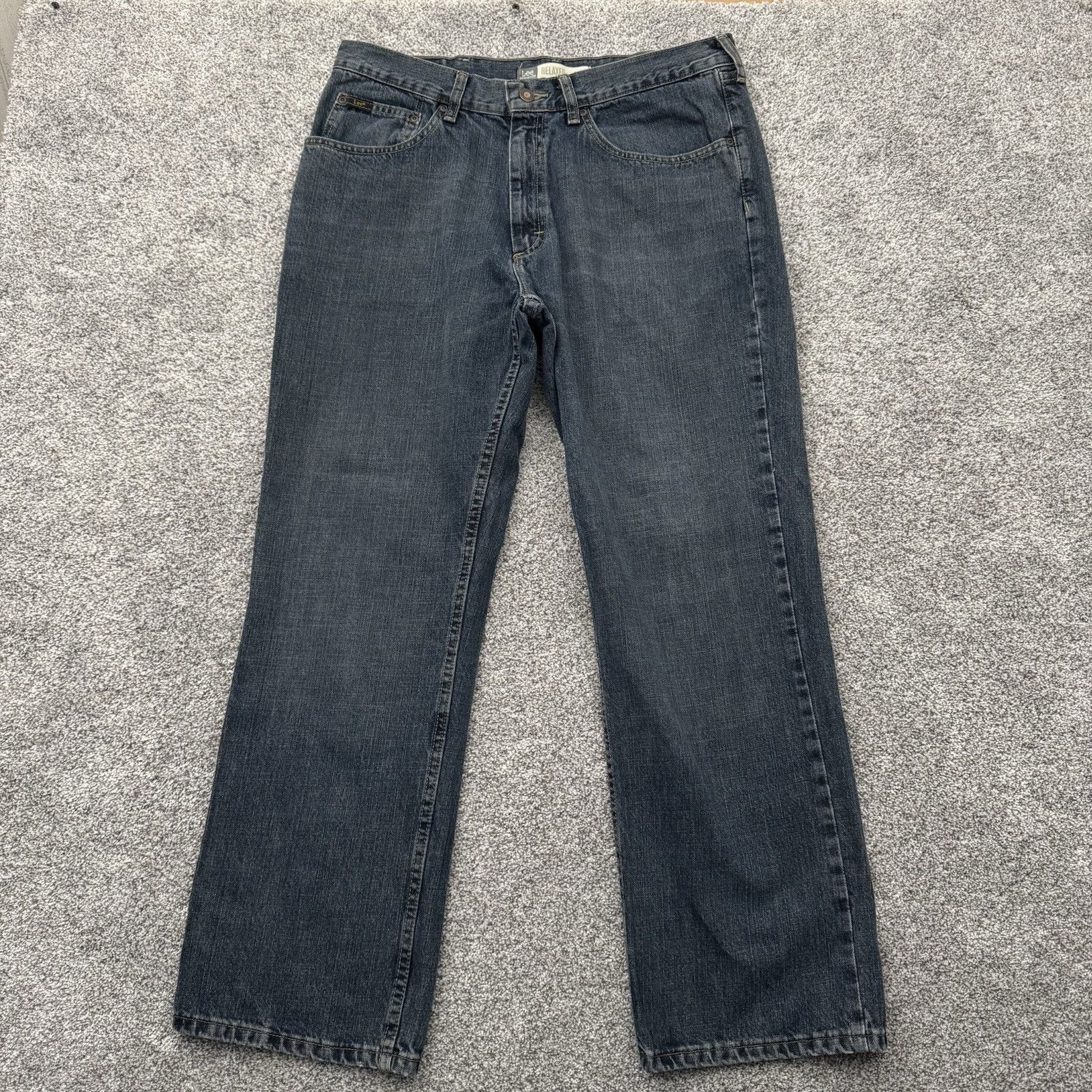 Lee Lee Jeans Mens Size 36x30 Relaxed Straight Grunge Streetwear Size US 36 / EU 52 - 1 Thumbnail