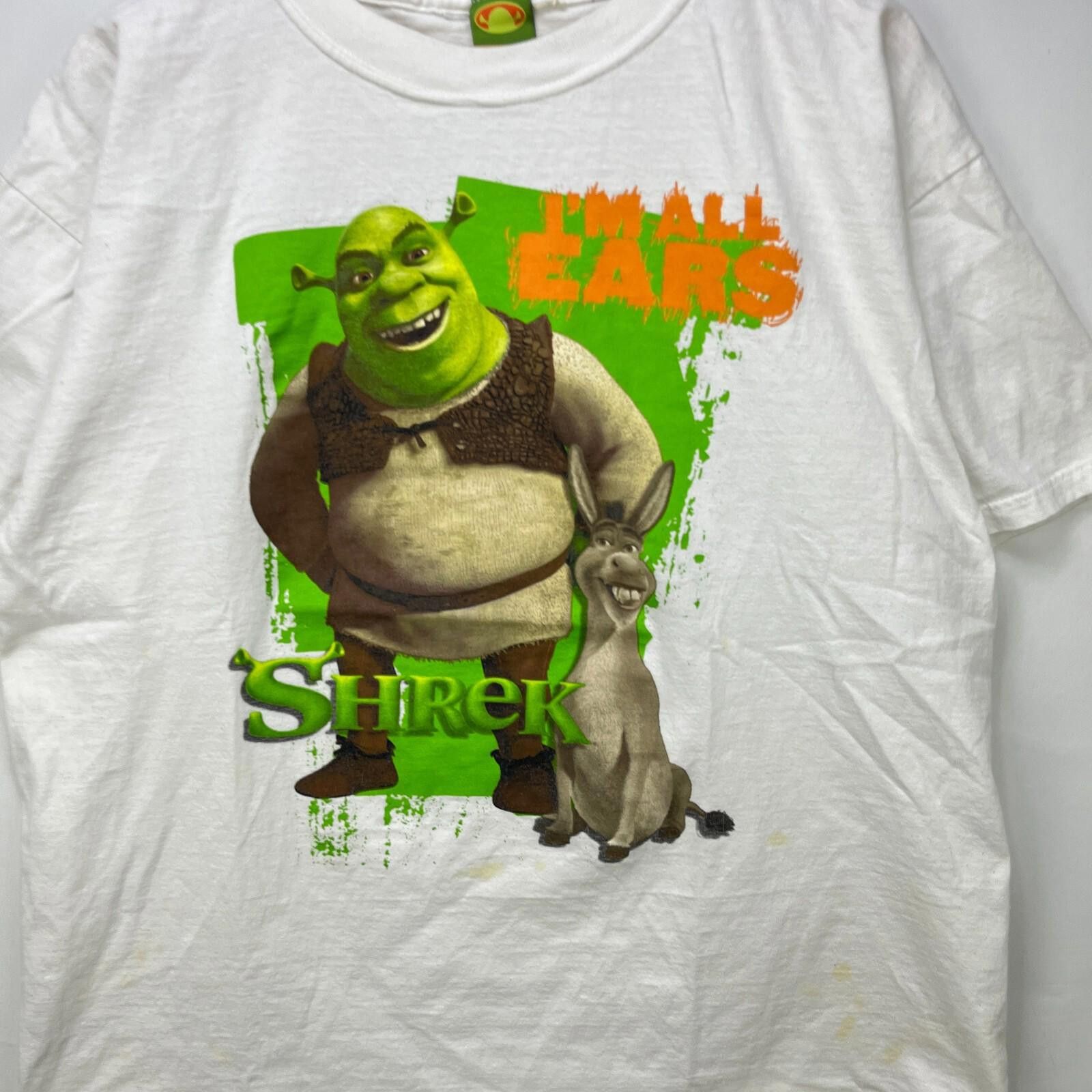 Other Vintage Y2K Shrek 2 Movie Promo T Shirt XL I'm All Ears 2004 Size US XL / EU 56 / 4 - 2 Thumbnail