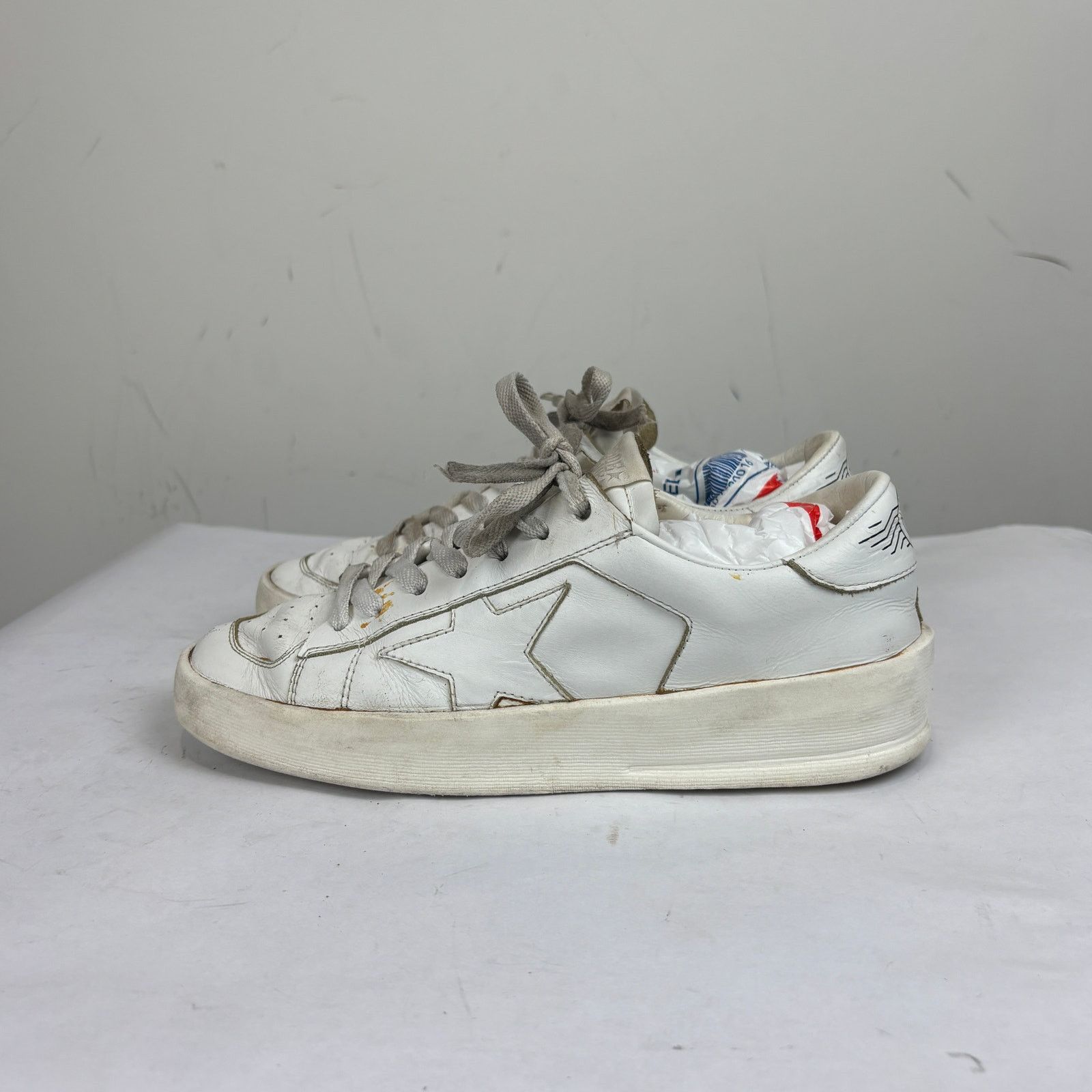 Golden Goose Golden Goose GGDB Stardan Leather Low Top Sneakers Womens 36 Size US 6 / IT 36 - 5 Thumbnail