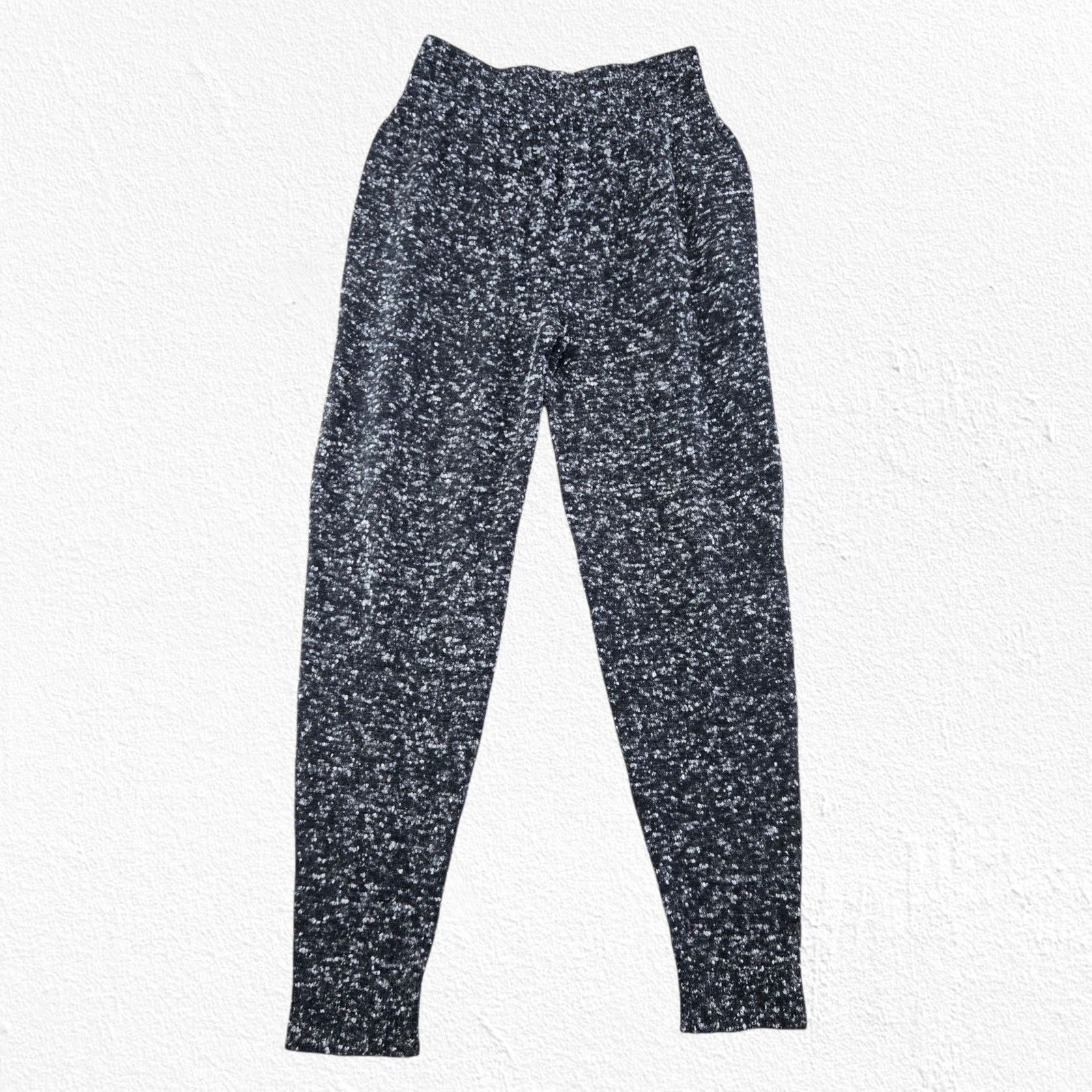 Anthropologie MOTH Gray Speckled Wool Blend Knit Jogger Size Small Size 28" / US 6 / IT 42 - 7 Thumbnail