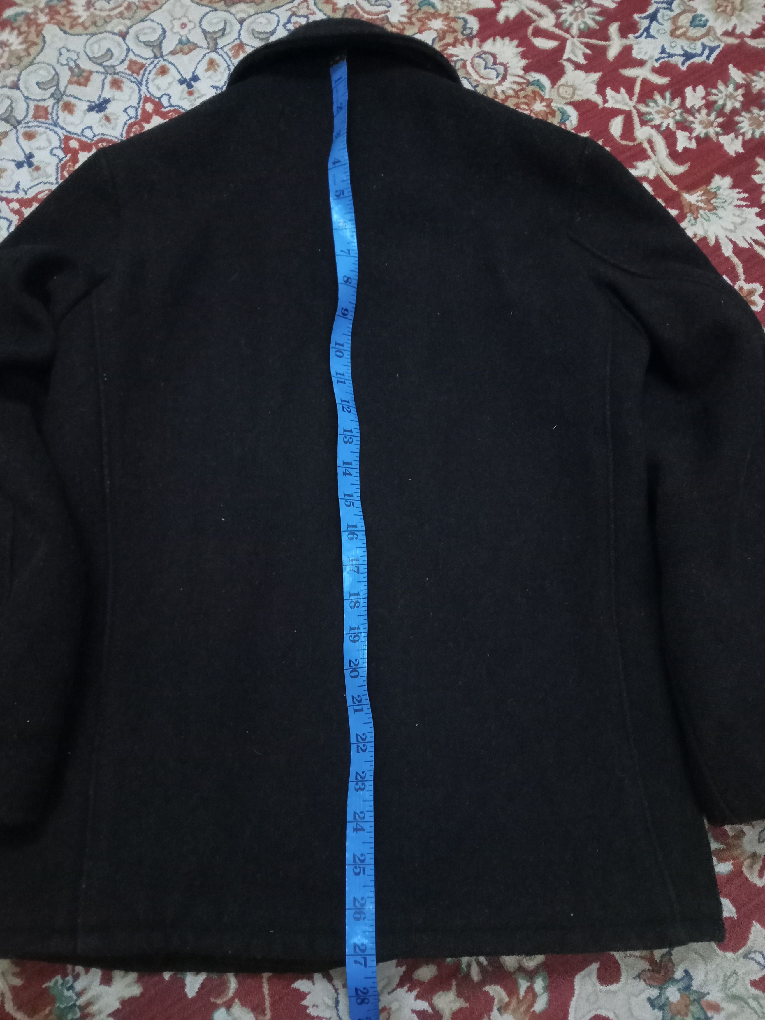 Schott × Vintage Vintage U.S 740N Pea Jacket Size 38S - 8 Thumbnail