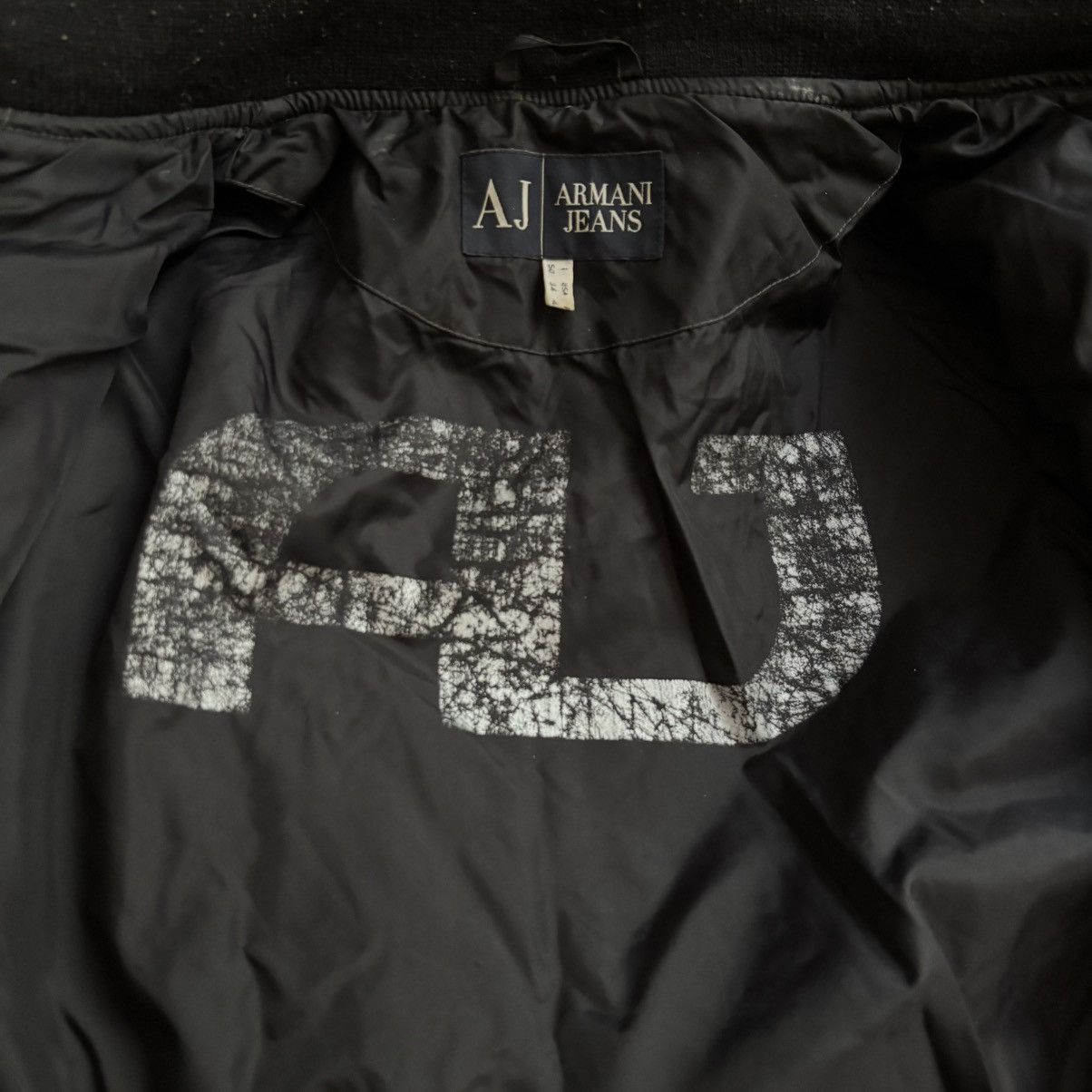Armani × Vintage Vintage Quilted Armani Jeans Jacket Size US M / EU 48-50 / 2 - 5 Thumbnail