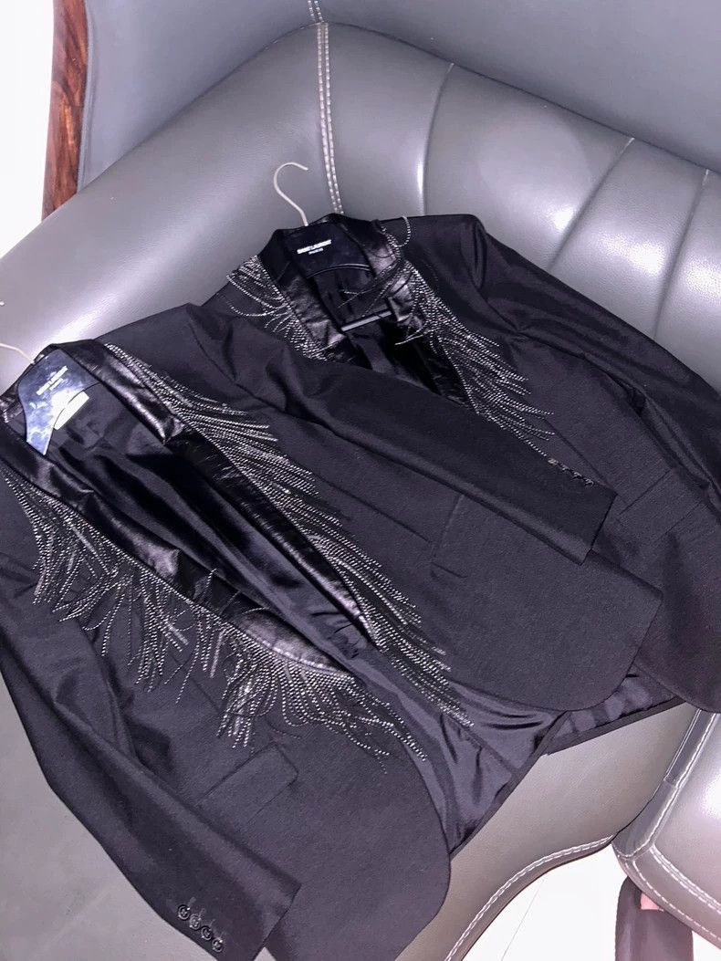 Saint Laurent Paris Saint Laurent Paris 16SS leather collar tassel jacket-2506 Size US S / EU 44-46 / 1 - 1 Thumbnail