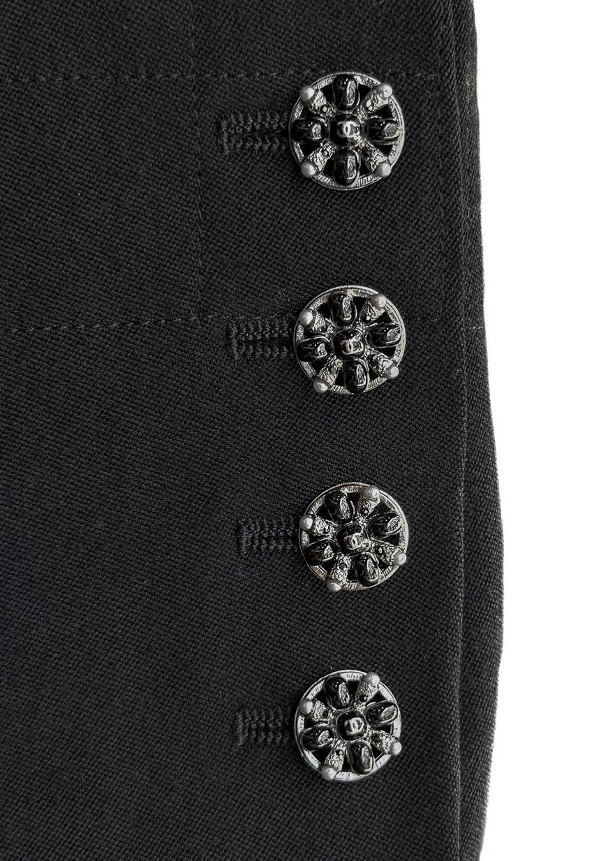 Chanel Chanel FW06 Black Tuxedo Long Jacket Size XS / US 0-2 / IT 36-38 - 8 Thumbnail