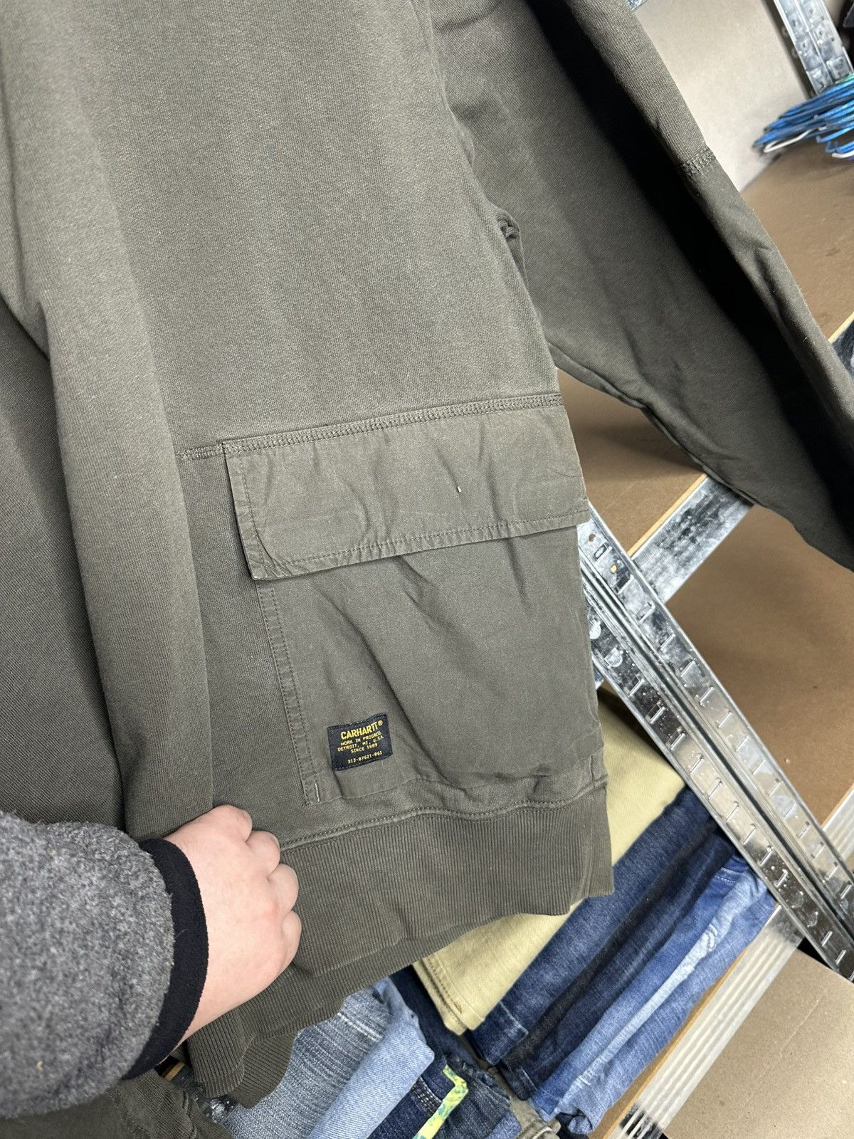 Carhartt Carhartt WIP Klicks Sweatshirt 1/4 Zip Utility Pocket XL Size US L / EU 52-54 / 3 - 3 Thumbnail