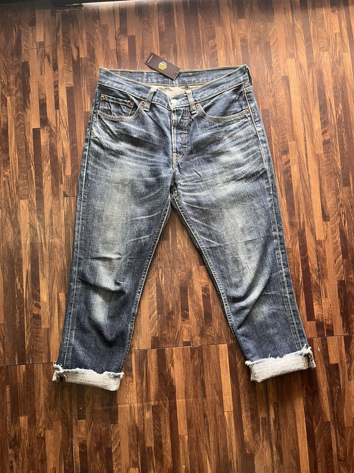 Levi's Levi's 501 Vintage Denim Selvedge Jeans Size US 30 / EU 46 - 1 Thumbnail