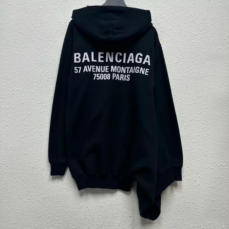 Balenciaga Balenciaga Show Model Fake Two-Piece Double Hem Hoodie Size US S / EU 44-46 / 1 - 2 Thumbnail