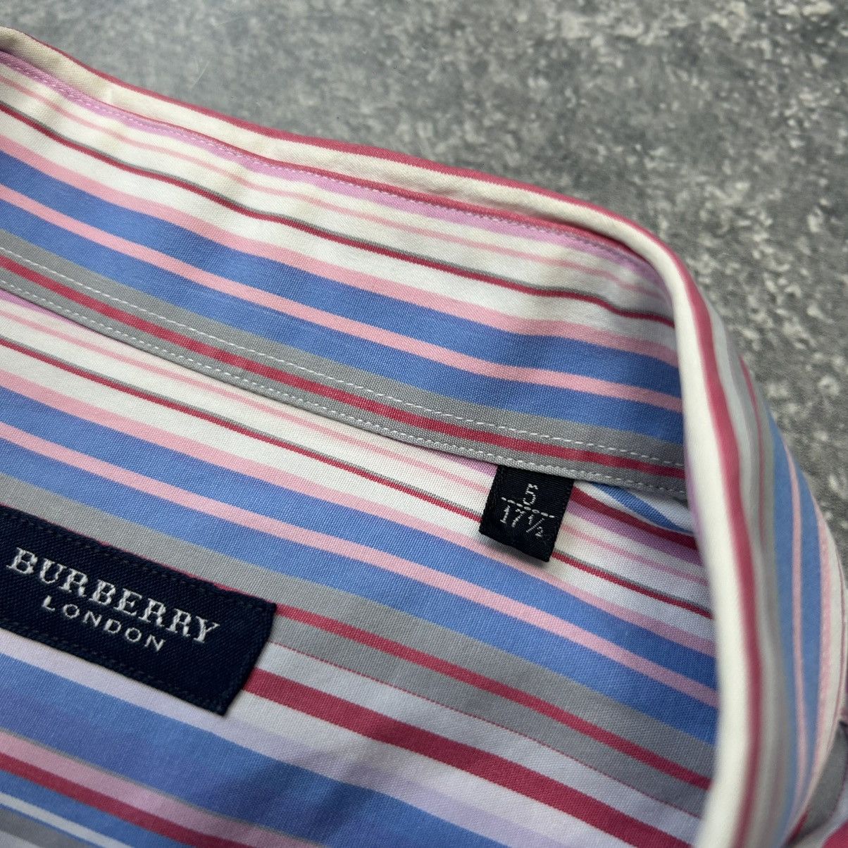 Burberry Luxury Burberry Small logo Multicolor designer button shirt Size US XL / EU 56 / 4 - 6 Thumbnail