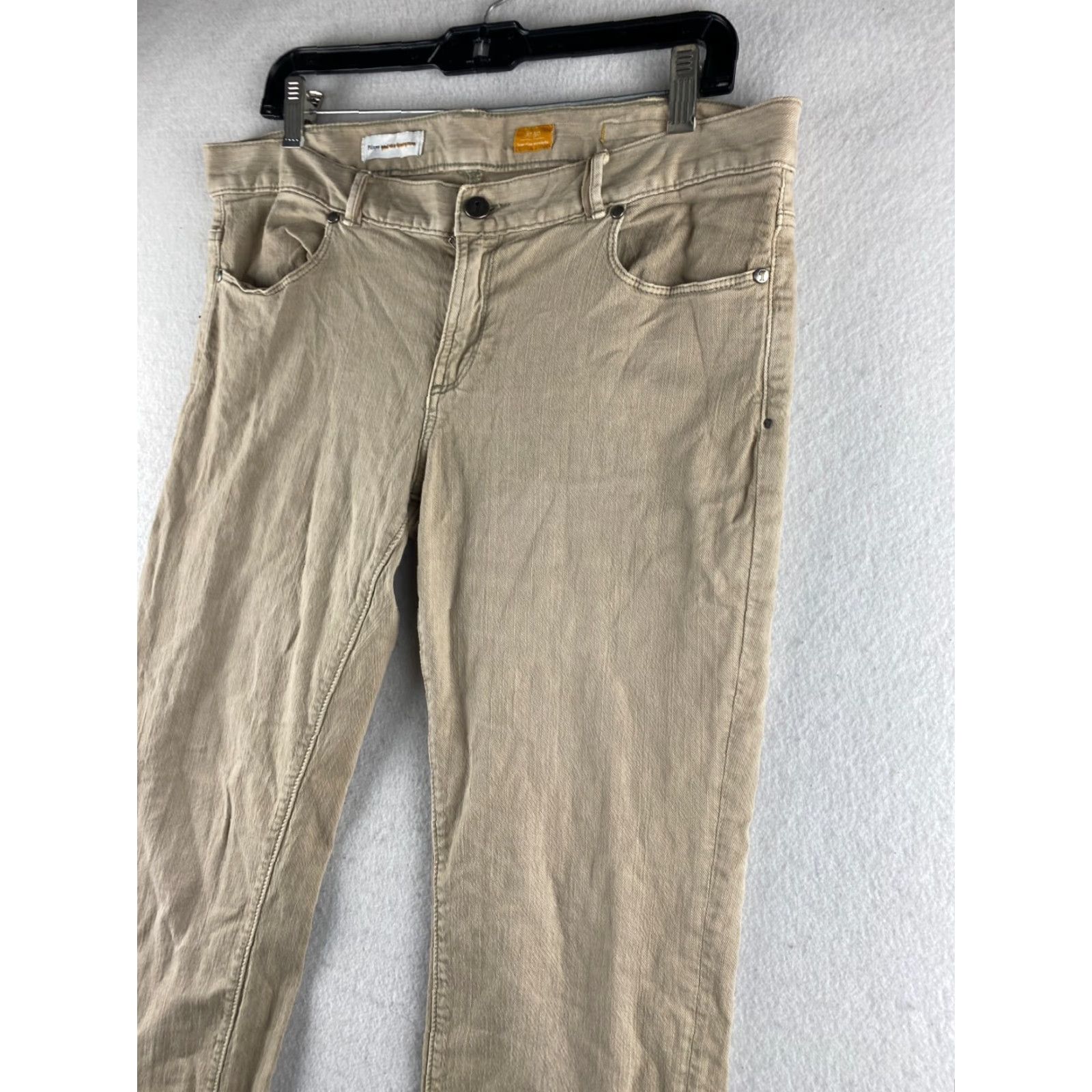 Vintage Pilcro and the Letterpress Jeans Womens 30 Beige Straight Leg Low-Rise Denim Shirt? Size 30" / US 8 / IT 44 - 6 Thumbnail