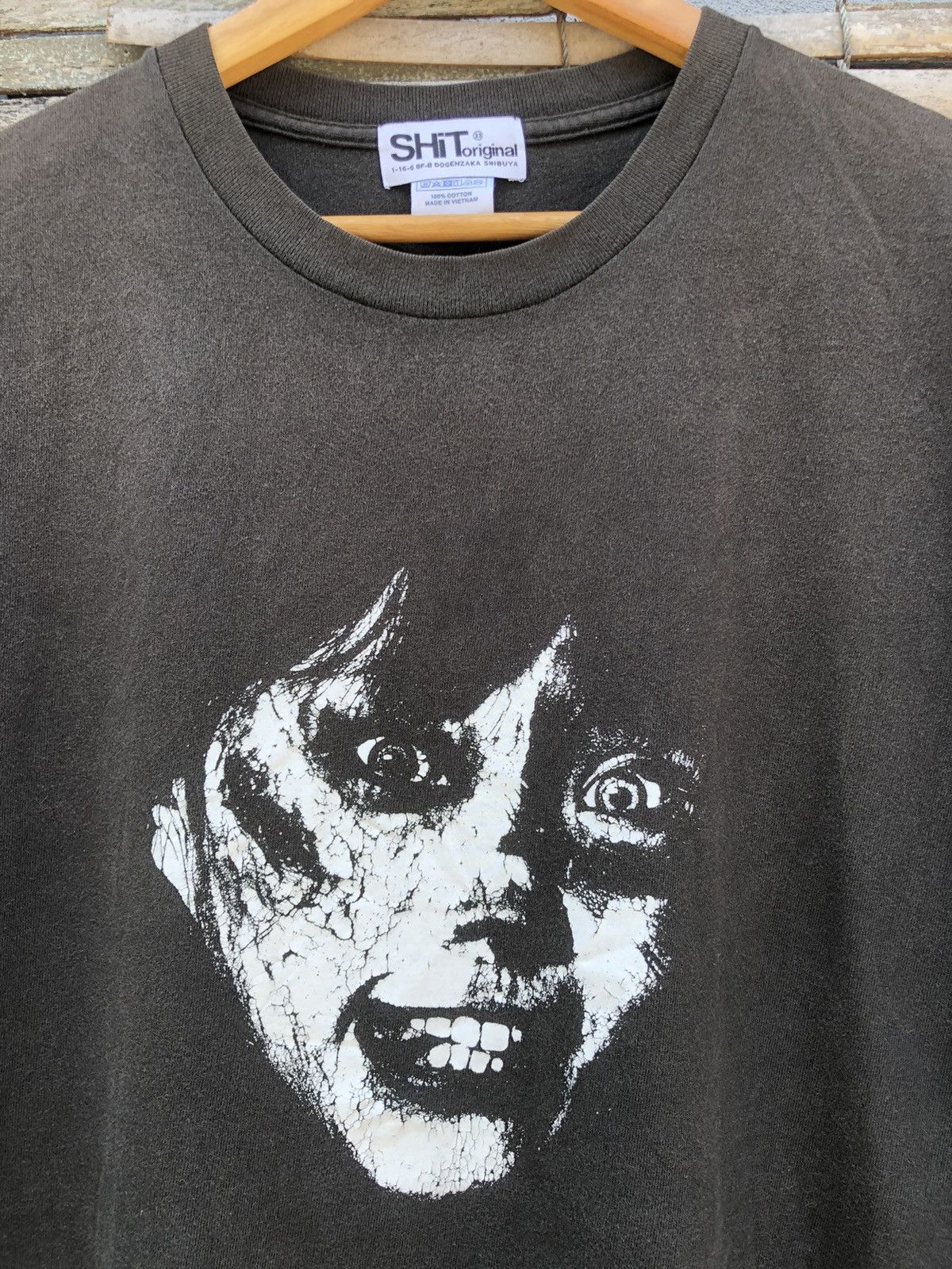 Vintage Vintage Y2K New Hateful Kind Face Graphic Design Tee Size US L / EU 52-54 / 3 - 4 Thumbnail
