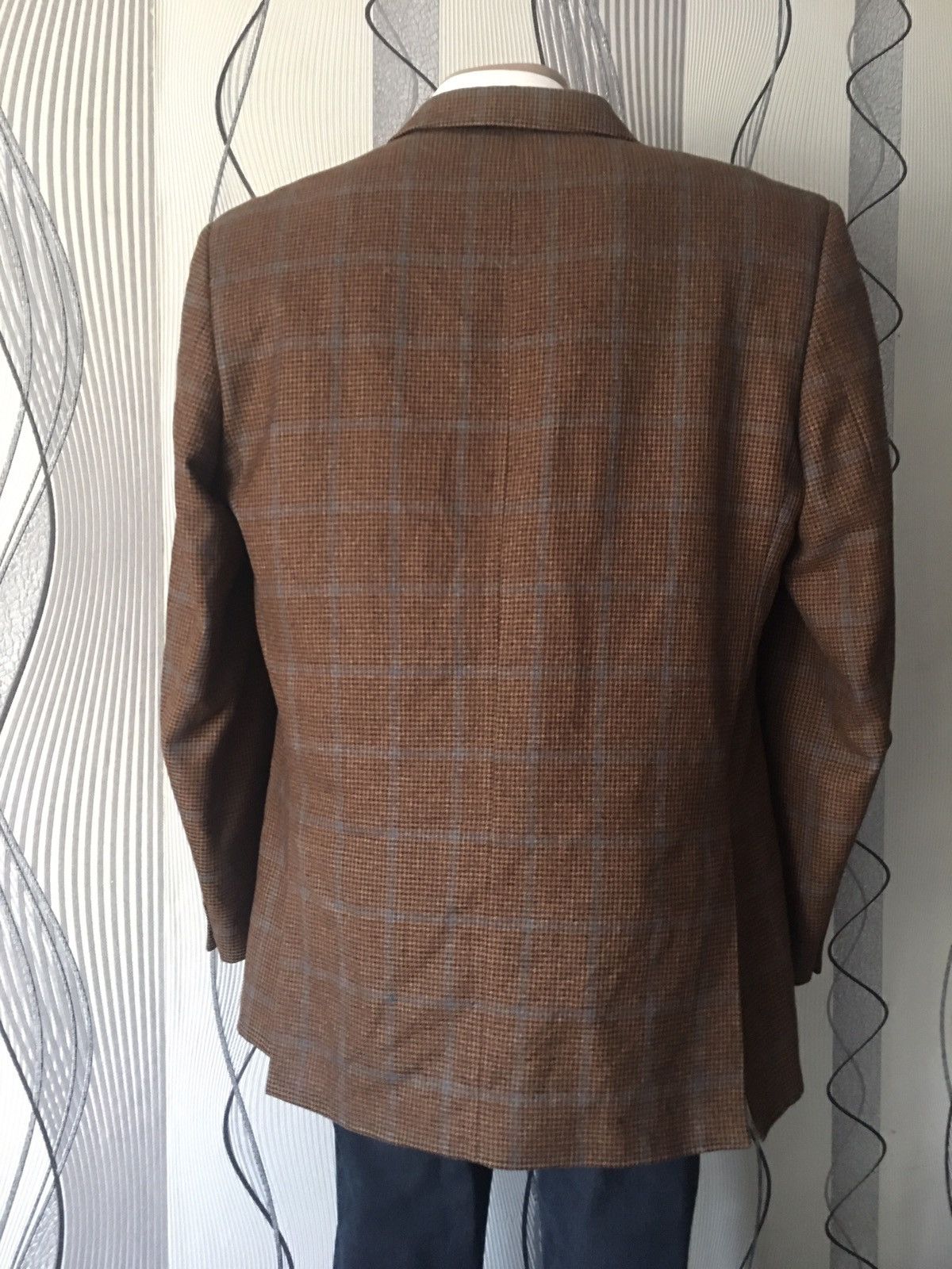 Loro Piana Loro Piana Vintage Houndstooth Merino Wool Blazer Jacket Size US M / EU 48-50 / 2 - 3 Thumbnail
