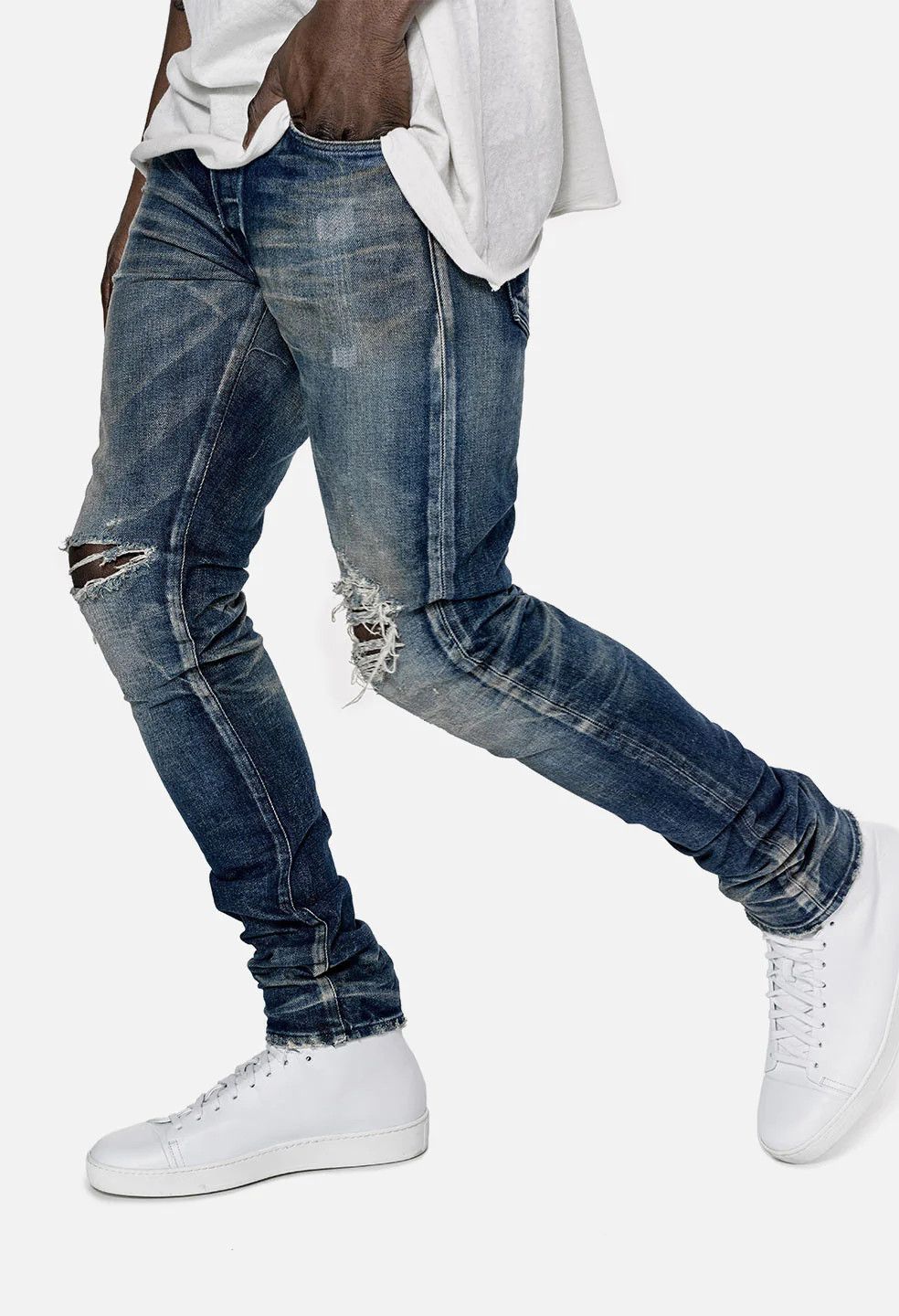 John Elliott The Cast 2: Siena Denim Size US 29 - 7 Thumbnail