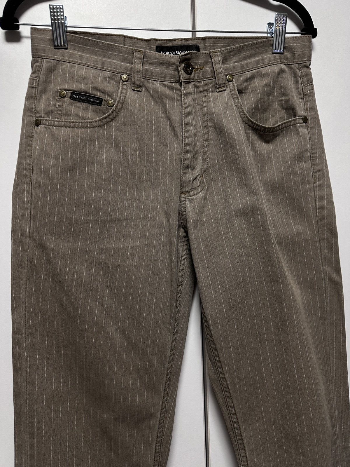 Dolce & Gabbana Dolce & Gabbana vintage’90th pants luxury cotton ITG Size 26" / US 2 / IT 38 - 6 Thumbnail