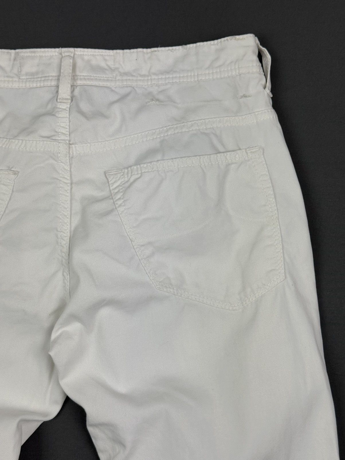 Jacob Cohen Jacob Cohen Style 613 White Comf Pants Made in Italy Size US 32 / EU 48 - 19 Thumbnail