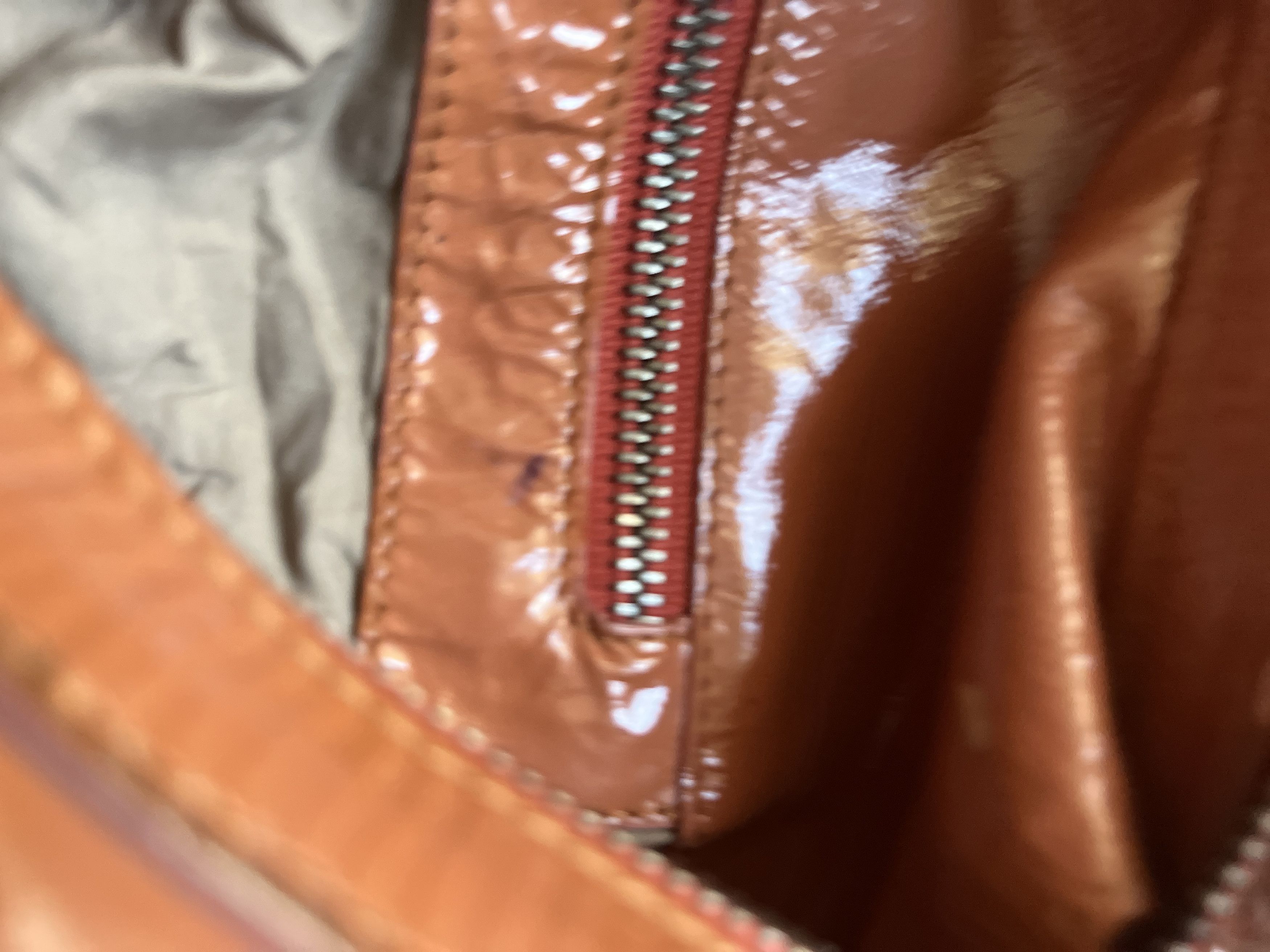 Marni ⚡️QUICK SALE⚡️Marni Brown Patent Leather Shoulder Bag Size ONE SIZE - 10 Thumbnail