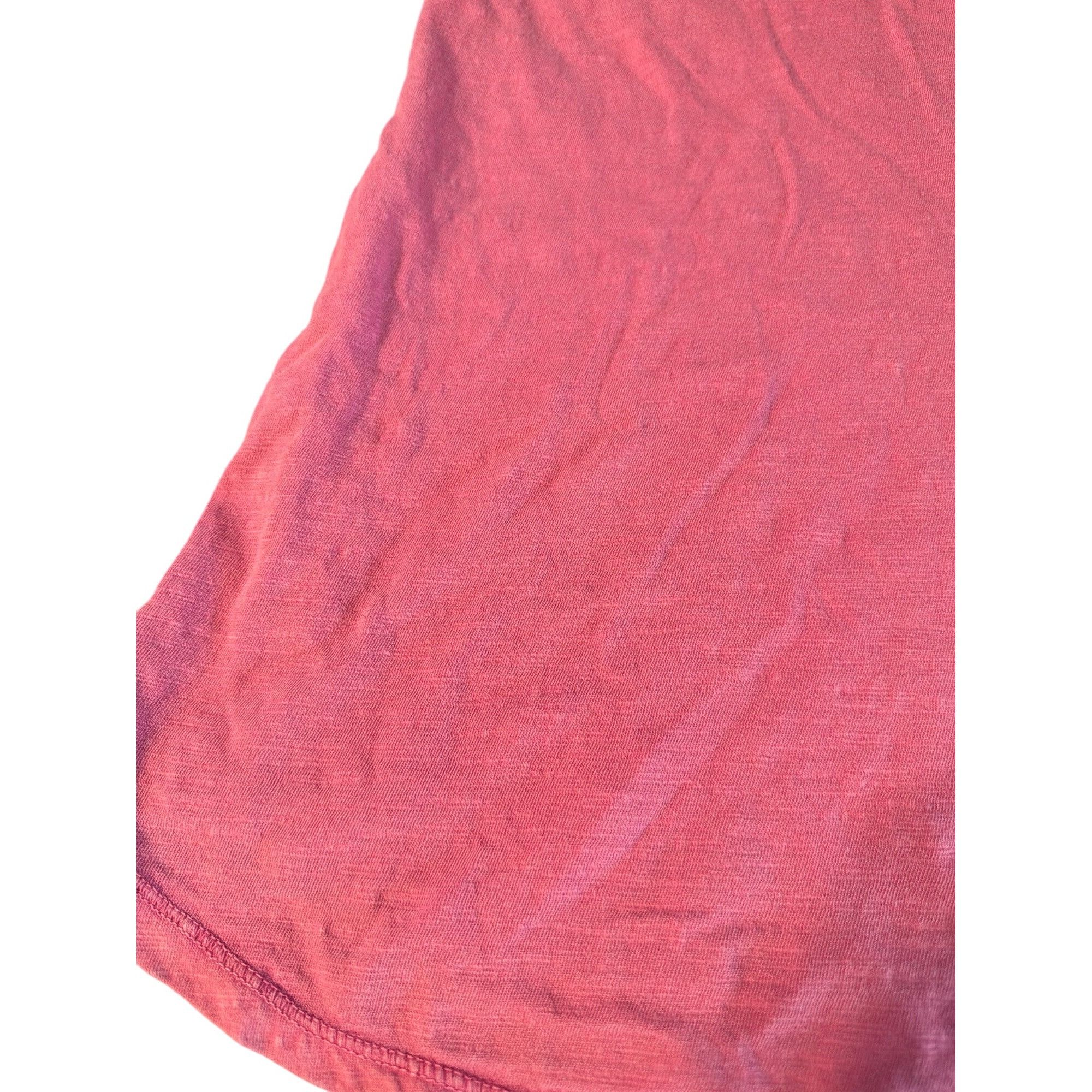 Anthropologie Pilcro Anthropologie Pink Rolled Sleeves Tunic Shirt Sz Larg Size L / US 10 / IT 46 - 2 Thumbnail